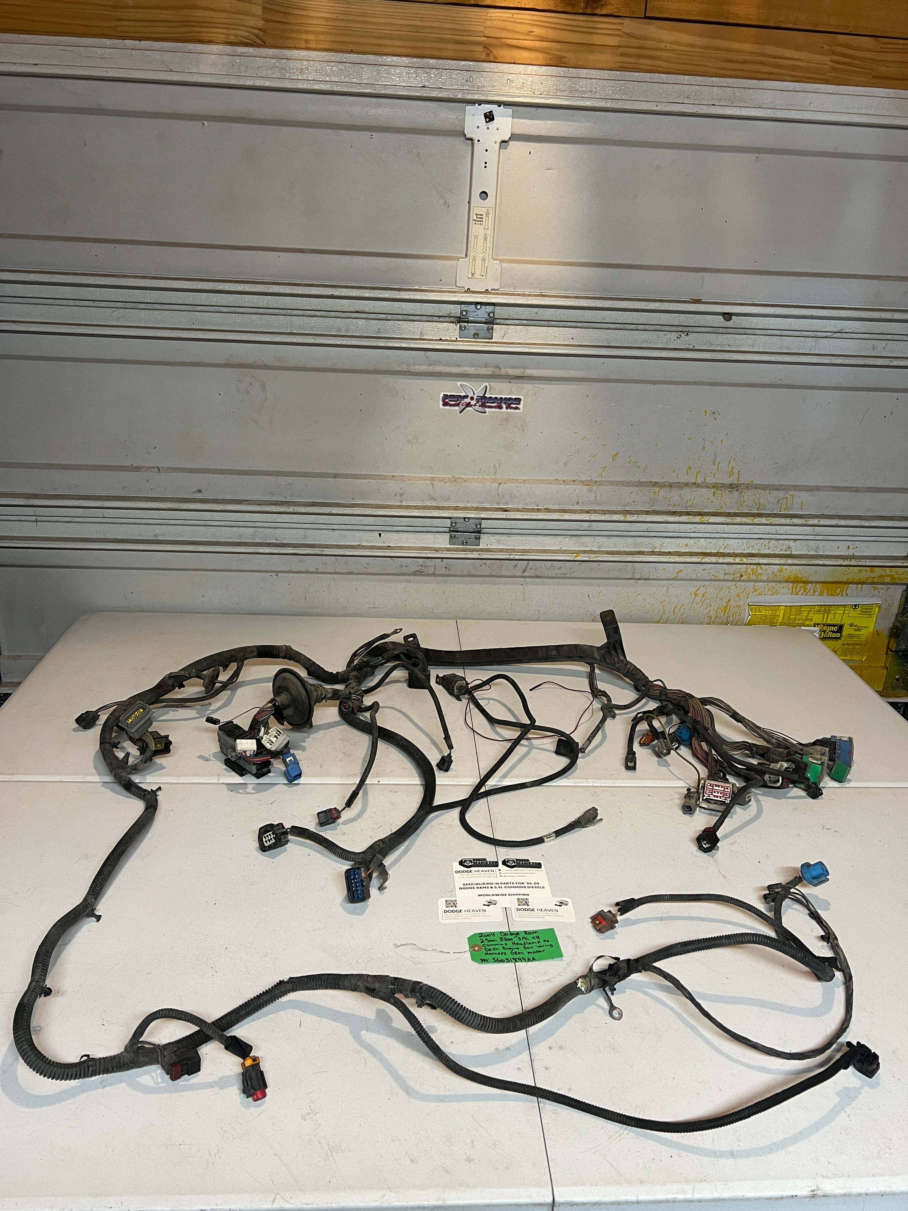2004-2004 Dodge Ram 5.9l Cummins Headlamp to Dash Engine Bay Wiring Harness