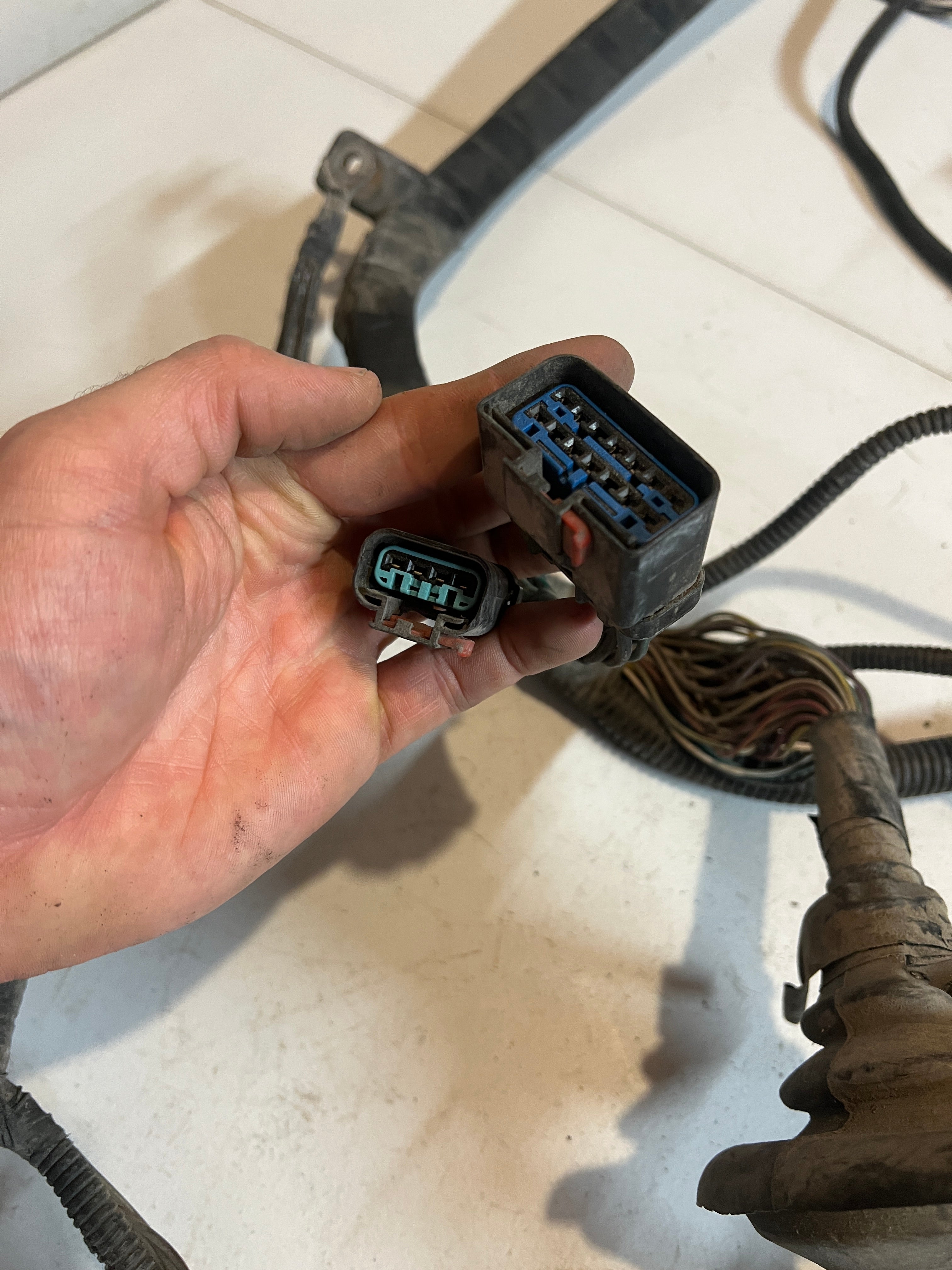 2004-2004 Dodge Ram 5.9l Cummins Headlamp to Dash Engine Bay Wiring Harness