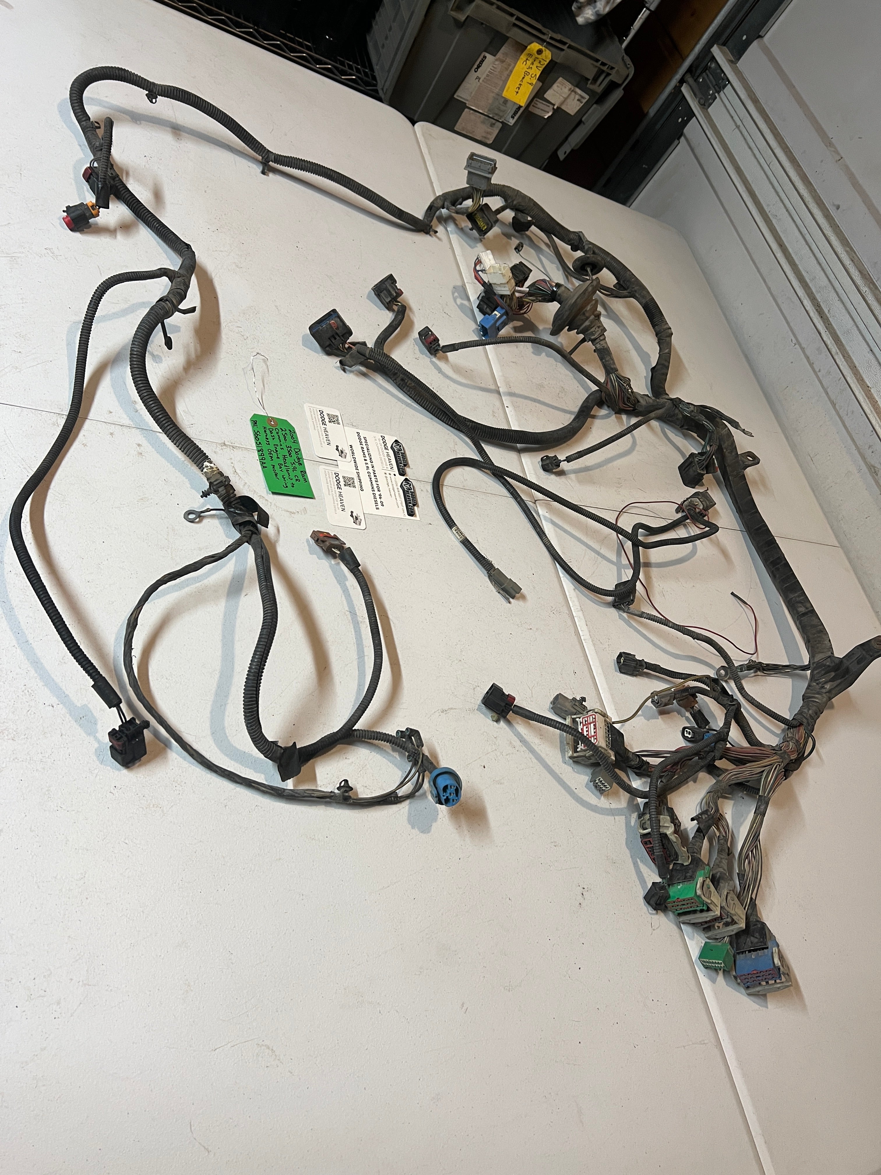 2004-2004 Dodge Ram 5.9l Cummins Headlamp to Dash Engine Bay Wiring Harness