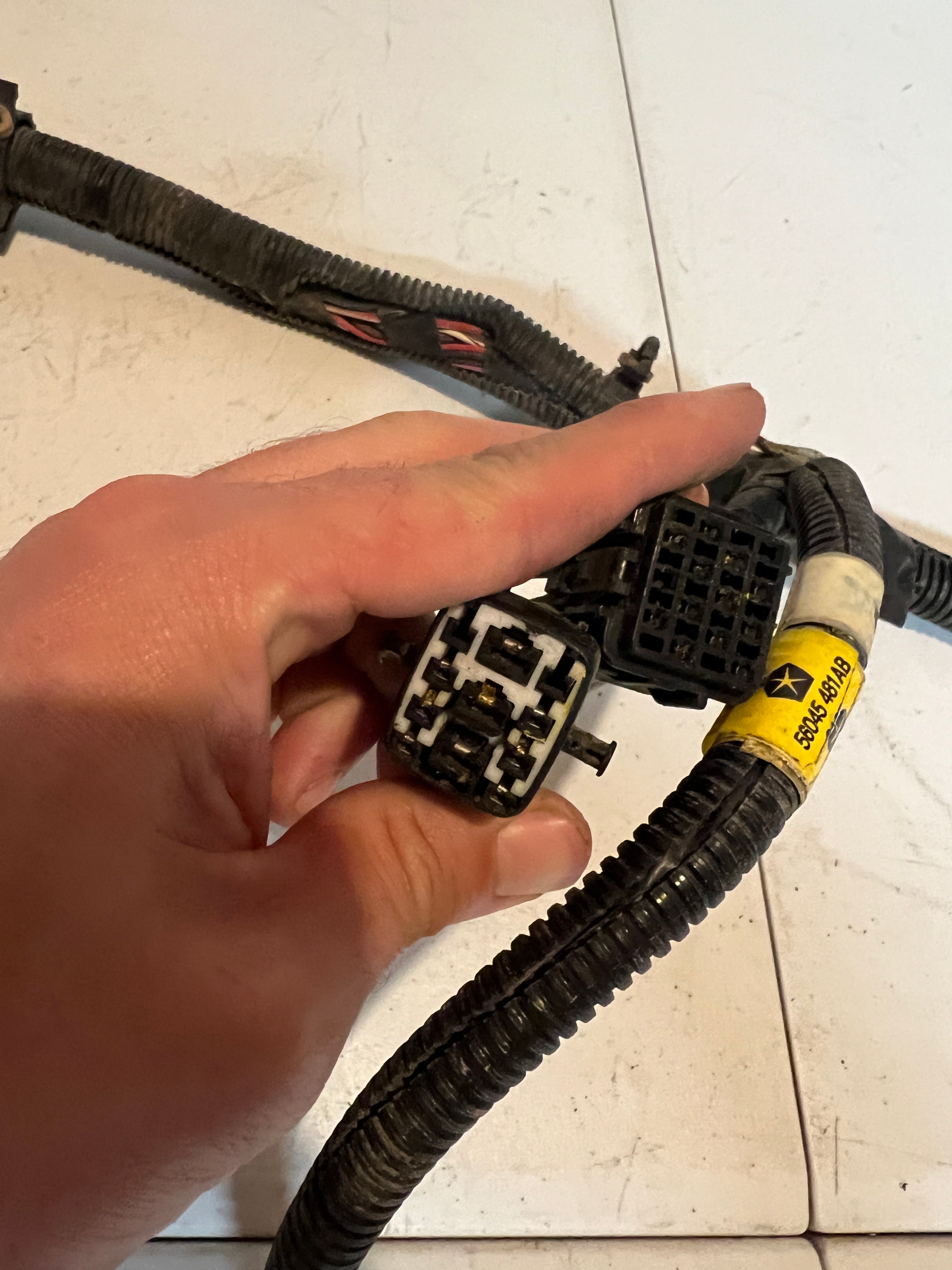 1999-1999 Dodge Ram 5.9L 24V 5.9L Cummins Auto Trans PCM Wiring Harness