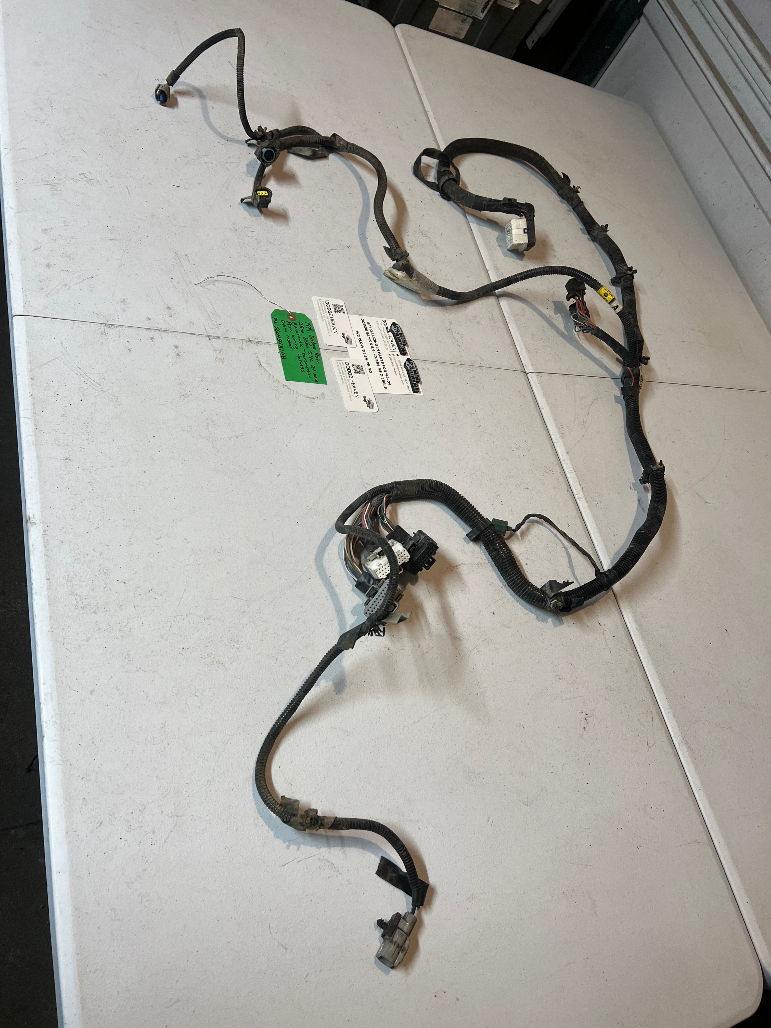 1999-1999 Dodge Ram 5.9L 24V 5.9L Cummins Auto Trans PCM Wiring Harness