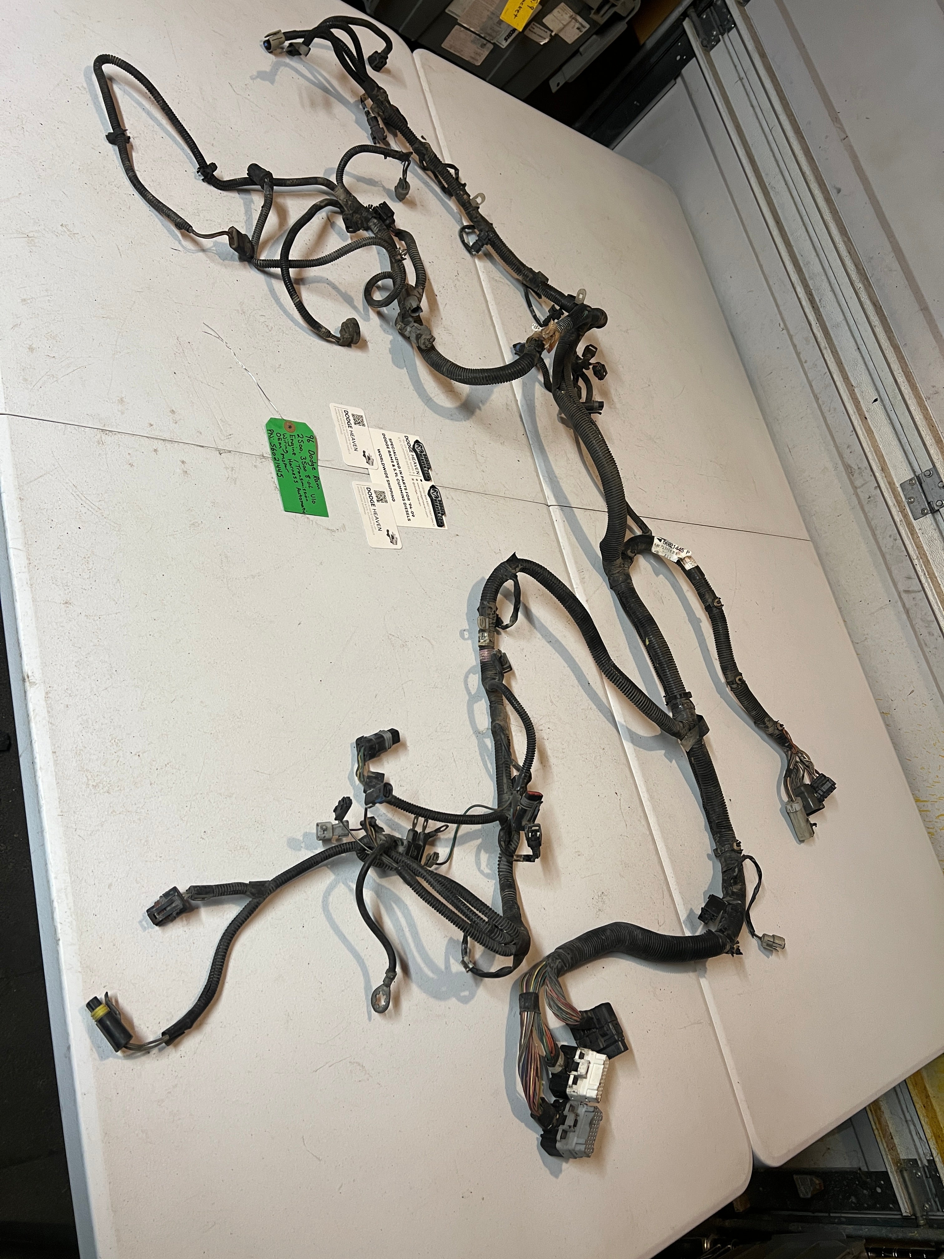 1996-1996 Dodge Ram 2500 3500 8.0L V10 Engine / Transmission Wiring Harness