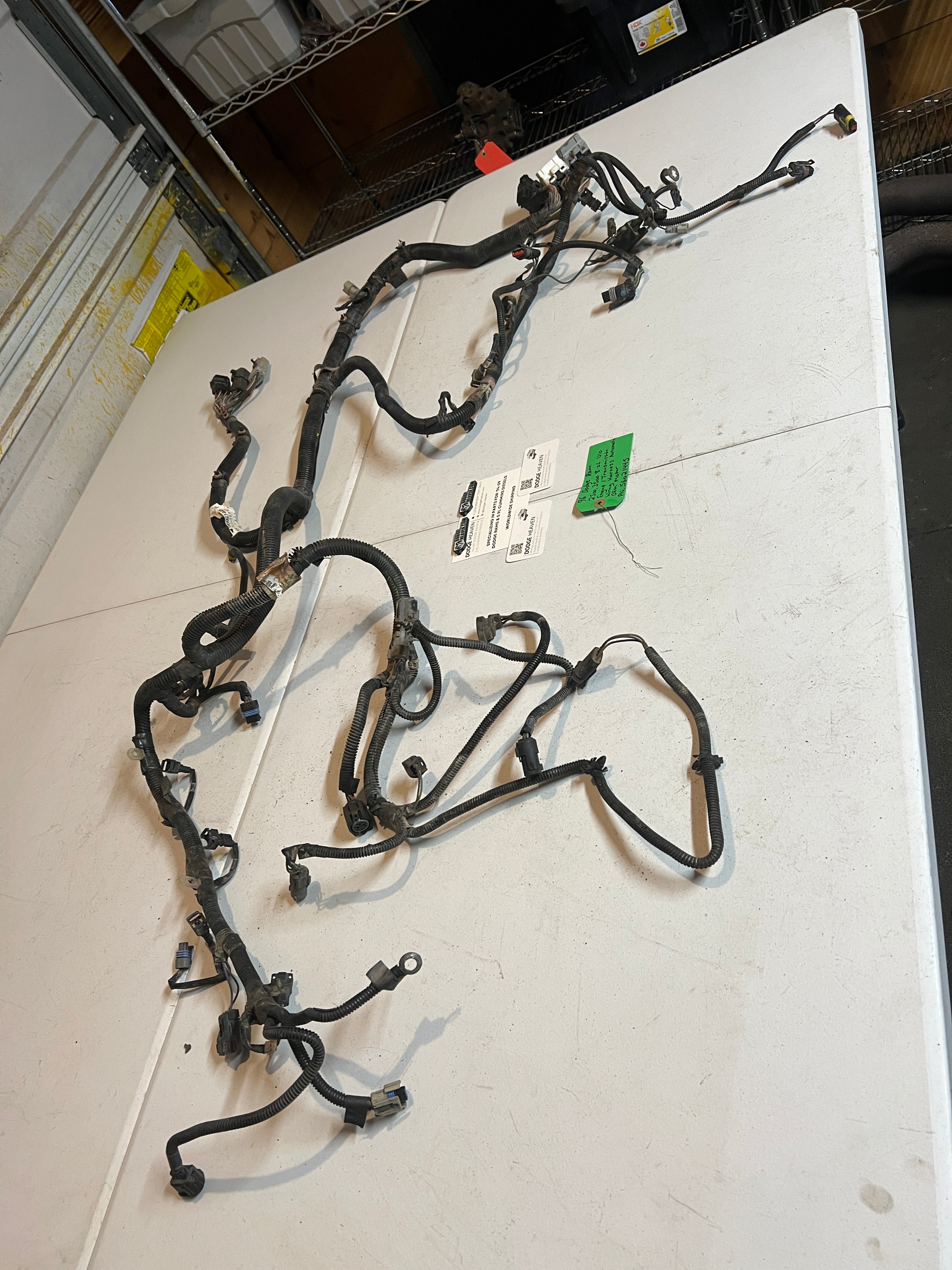 1996-1996 Dodge Ram 2500 3500 8.0L V10 Engine / Transmission Wiring Harness