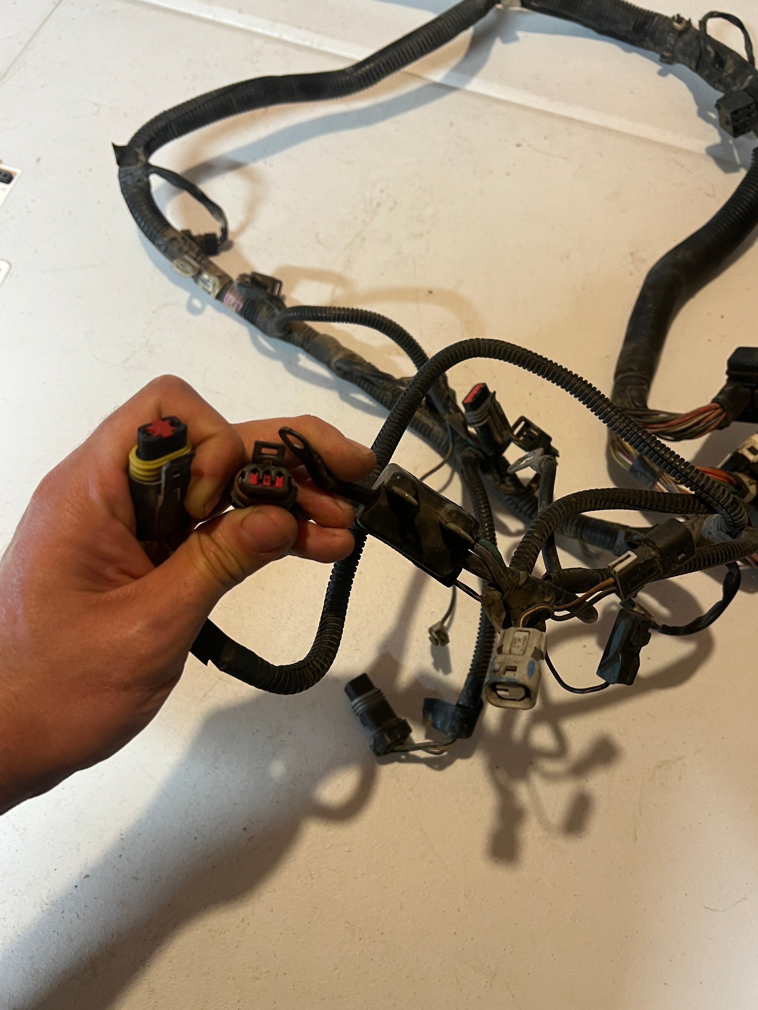 1996-1996 Dodge Ram 2500 3500 8.0L V10 Engine / Transmission Wiring Harness