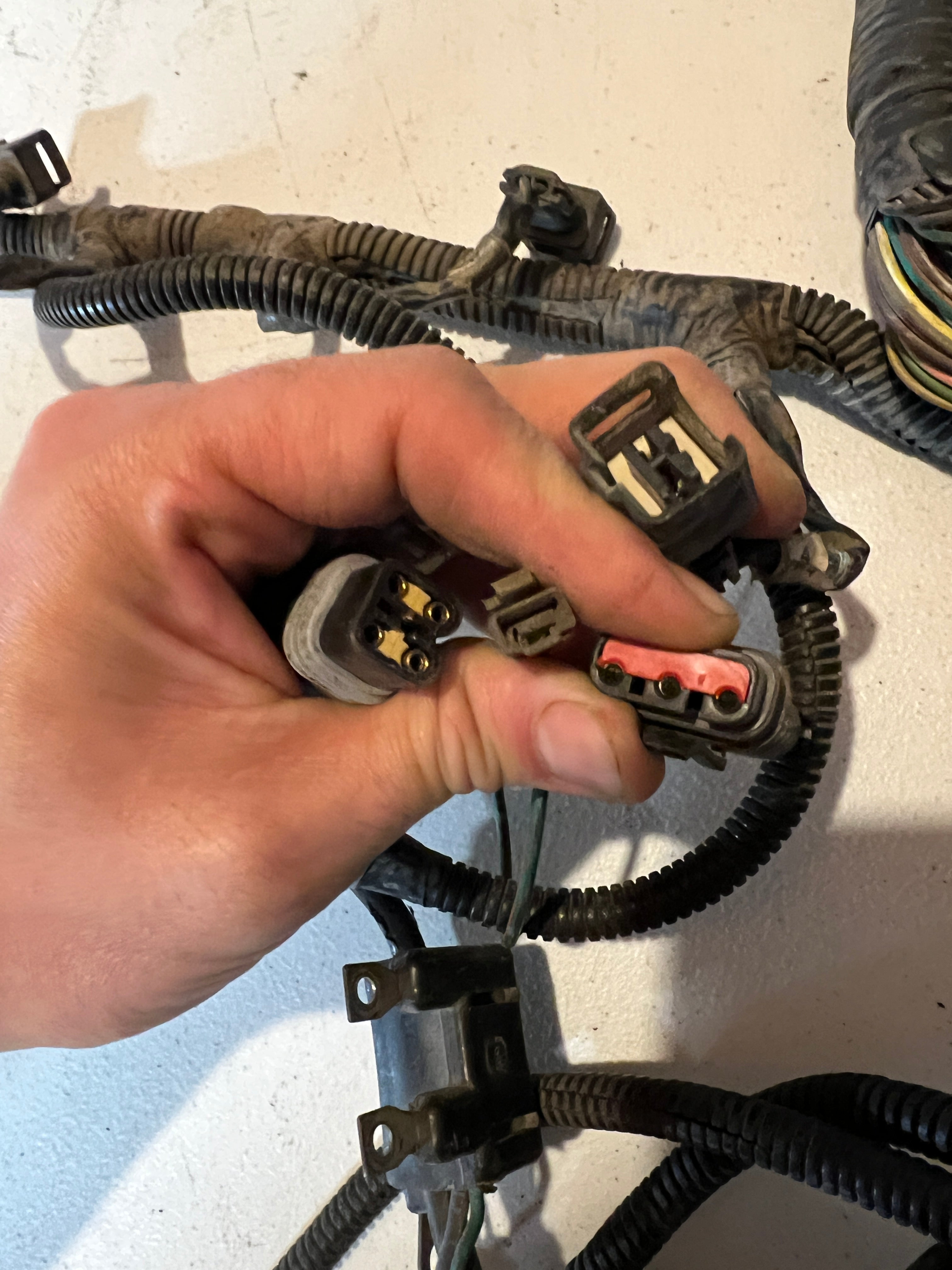 1996-1996 Dodge Ram 2500 3500 8.0L V10 Engine / Transmission Wiring Harness