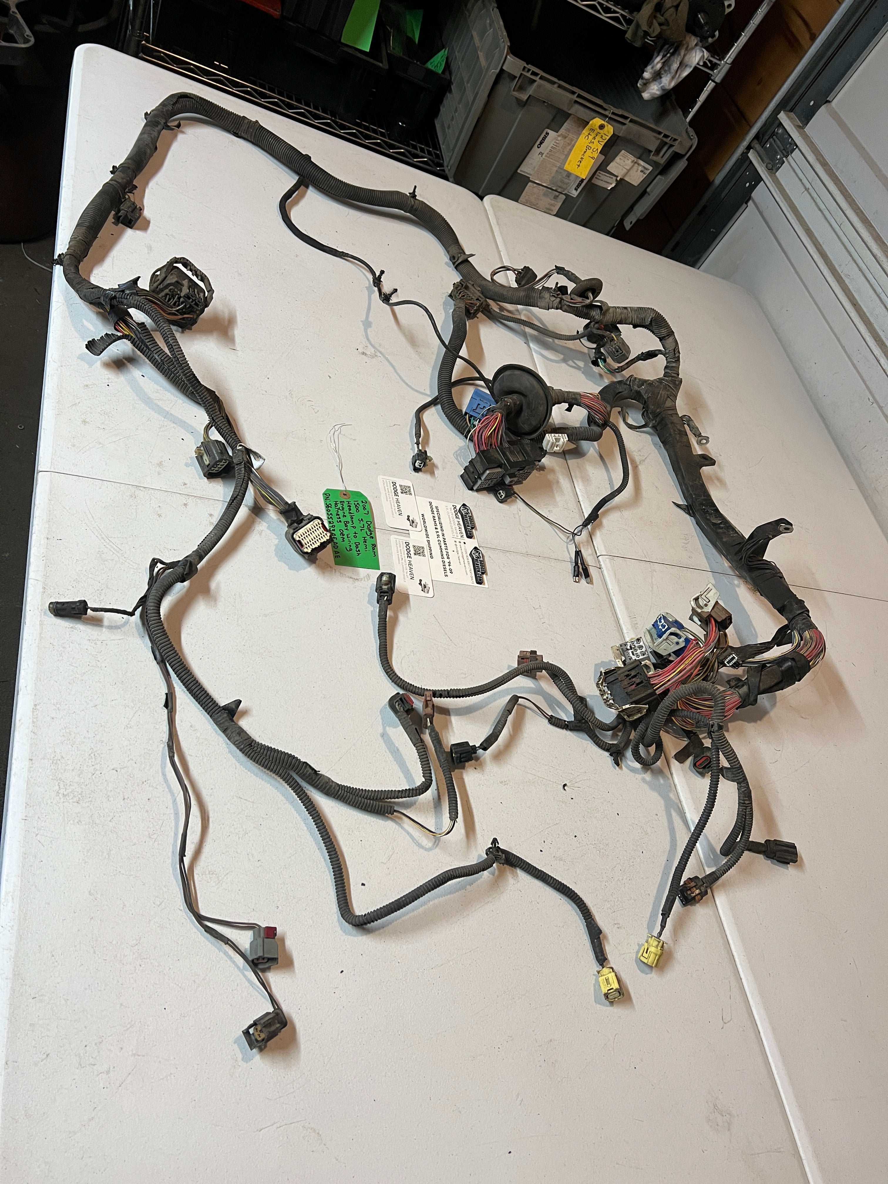 2007-2007 Dodge Ram 1500 5.7L Hemi Headlamp to Dash Bay Harness