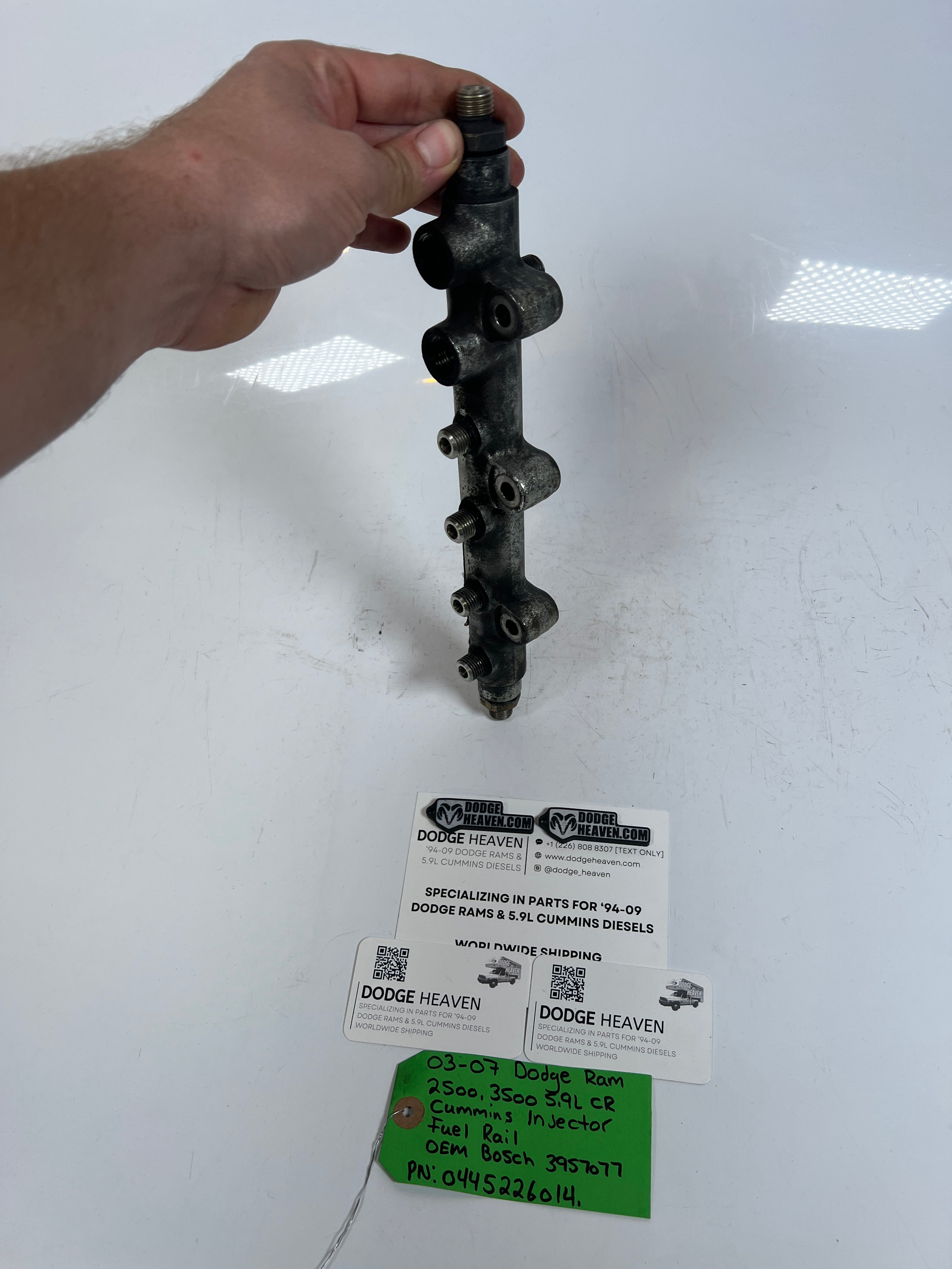 2003-2007 Dodge Ram Cummins 24V 5.9L Genuine Bosch Fuel Rail (OEM)