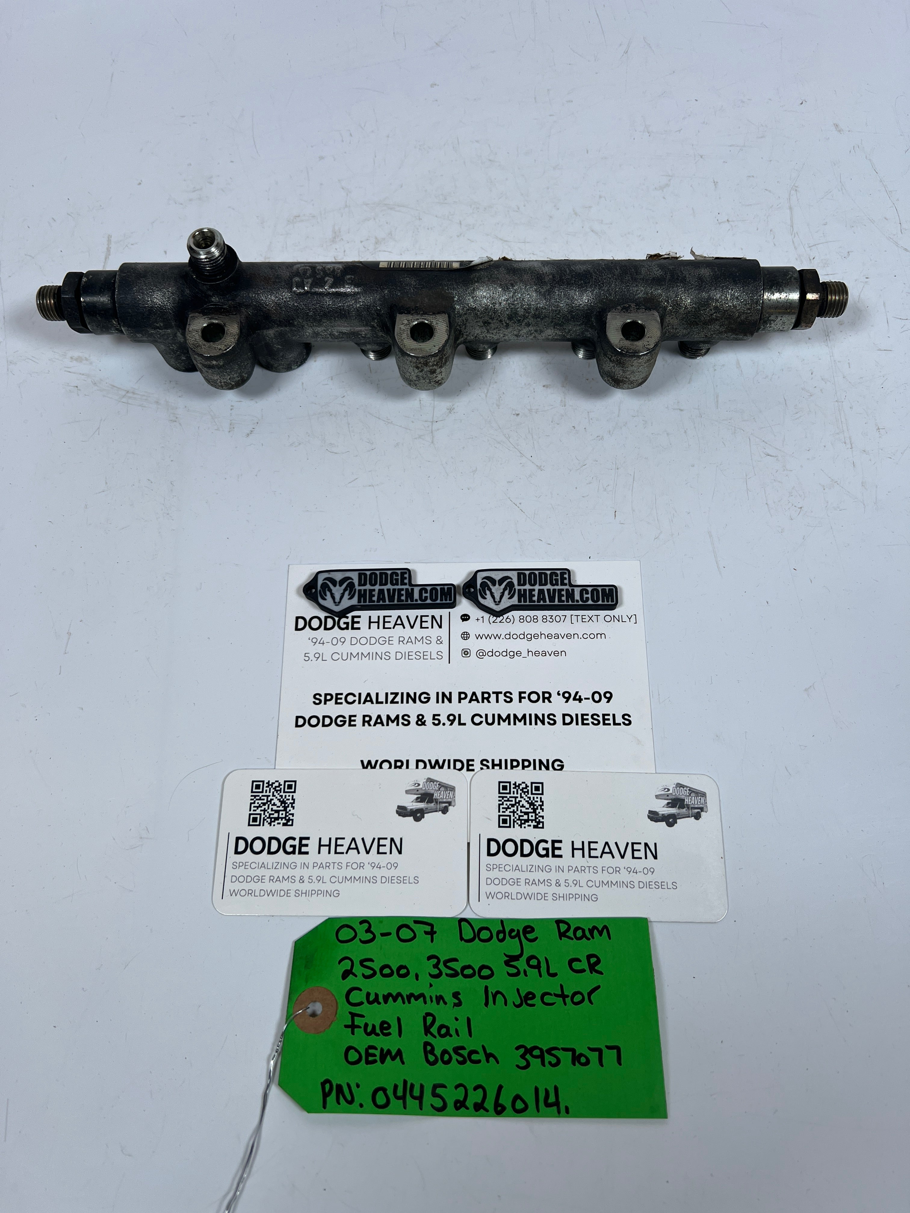 2003-2007 Dodge Ram Cummins 24V 5.9L Genuine Bosch Fuel Rail (OEM)