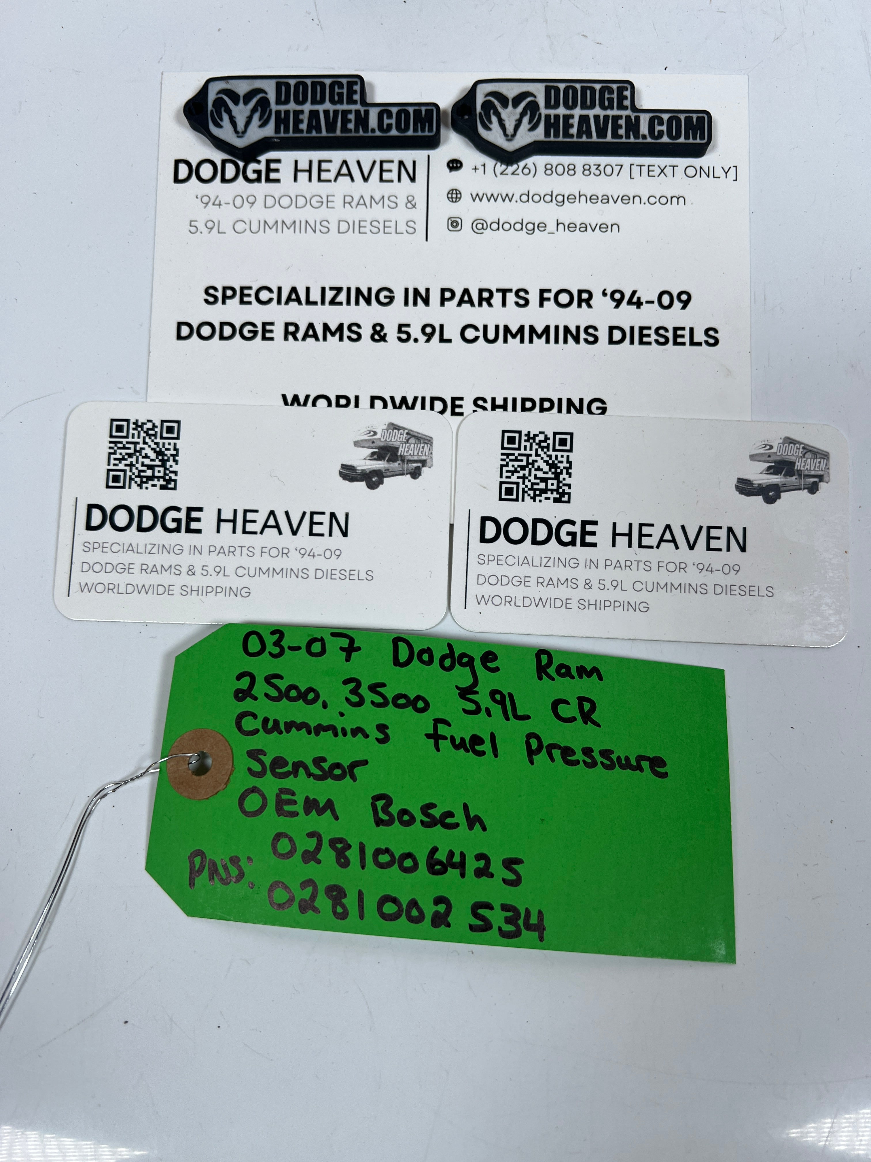 2003-2007 Dodge Ram 5.9L Cummins Fuel Pressure Sensor