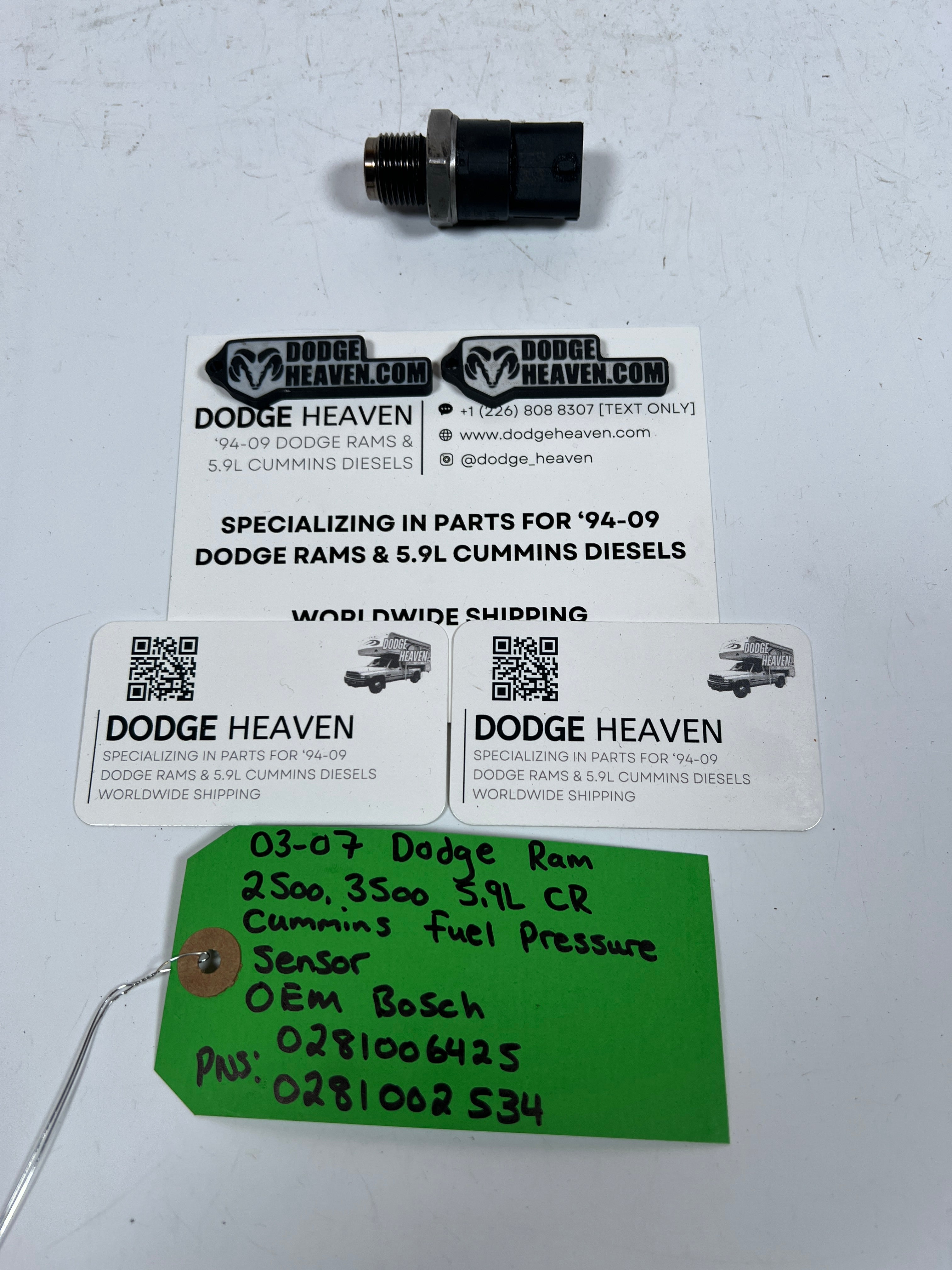 2003-2007 Dodge Ram 5.9L Cummins Fuel Pressure Sensor