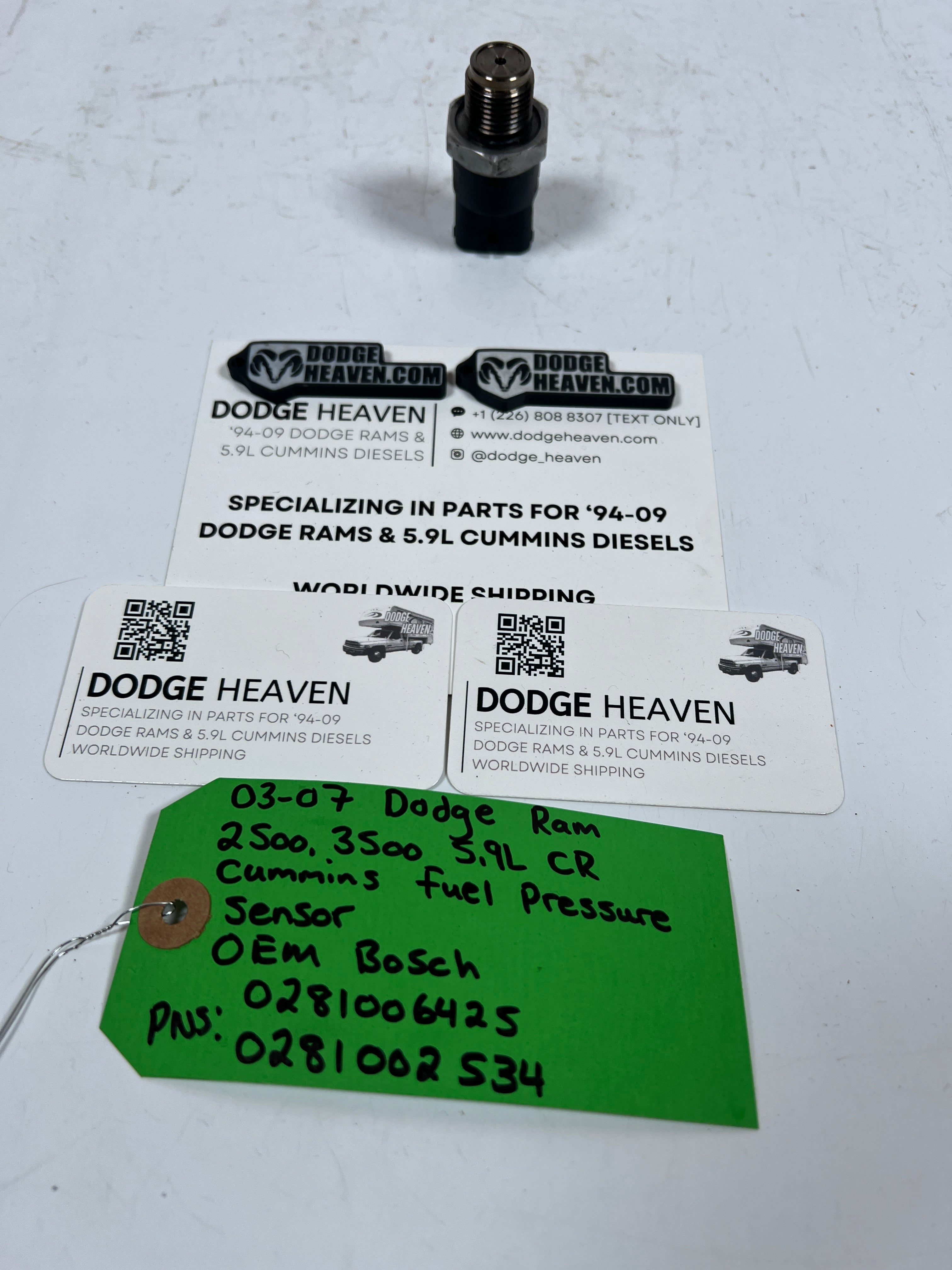 2003-2007 Dodge Ram 5.9L Cummins Fuel Pressure Sensor
