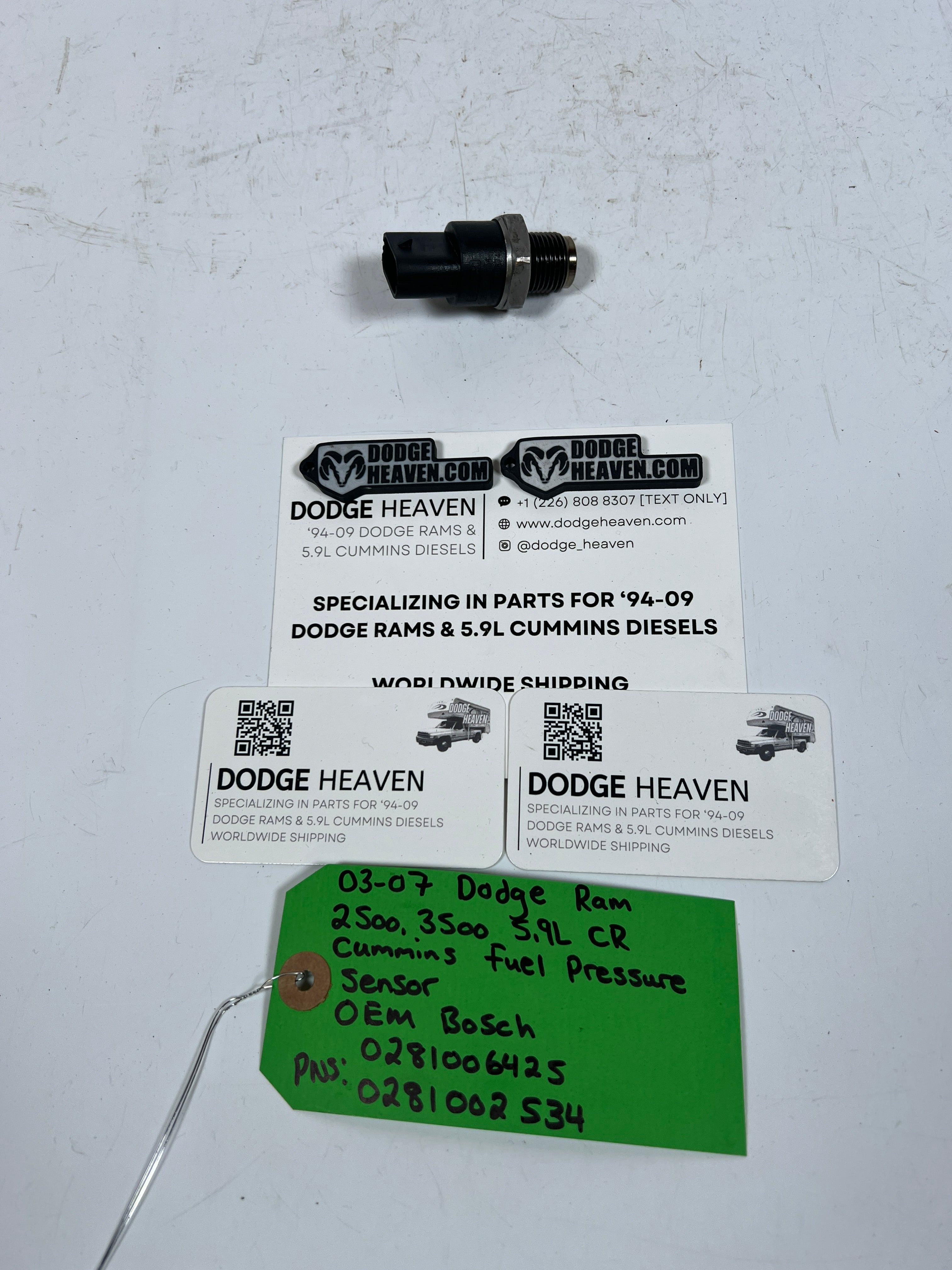 2003-2007 Dodge Ram 5.9L Cummins Fuel Pressure Sensor