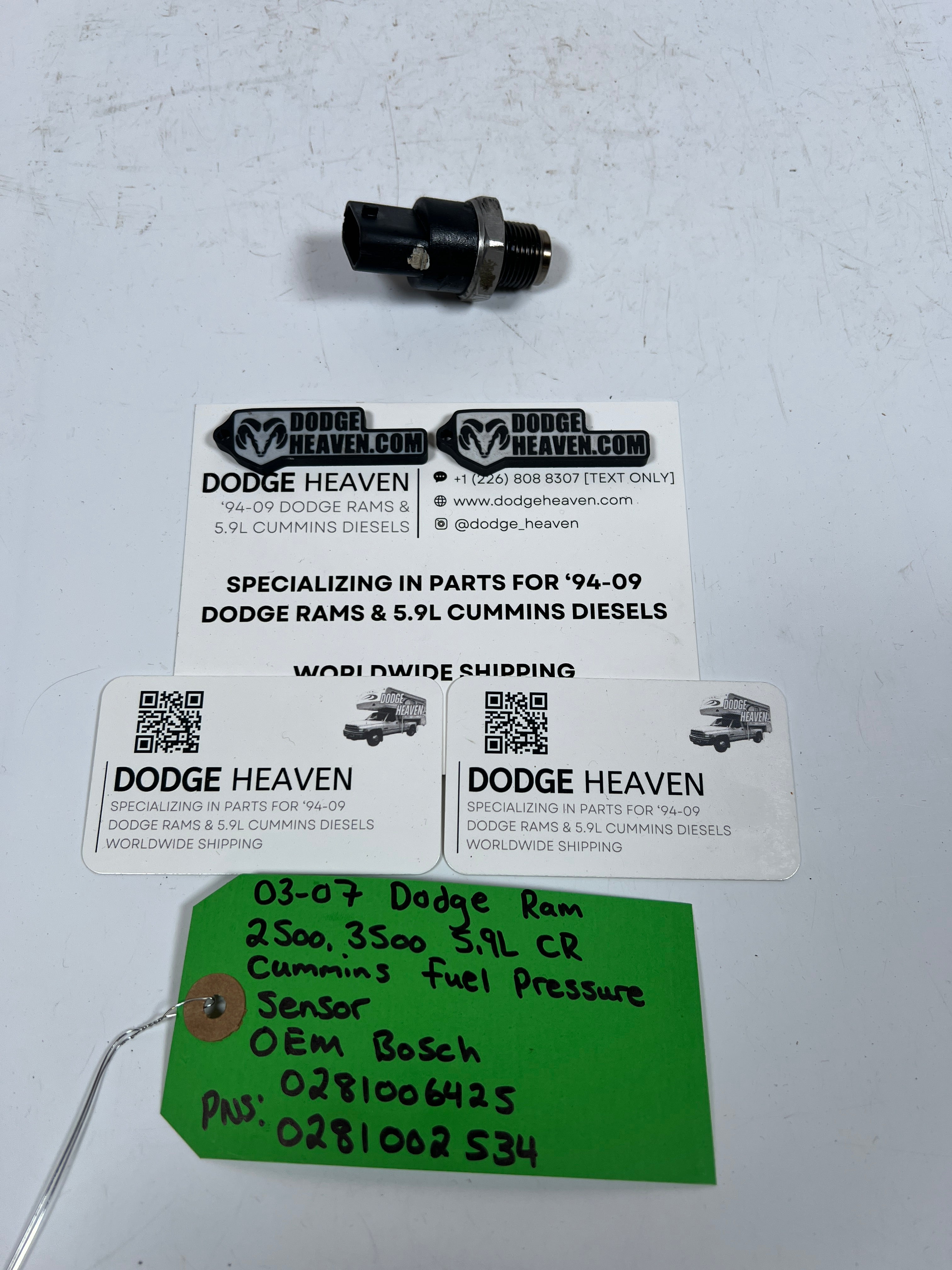 2003-2007 Dodge Ram 5.9L Cummins Fuel Pressure Sensor
