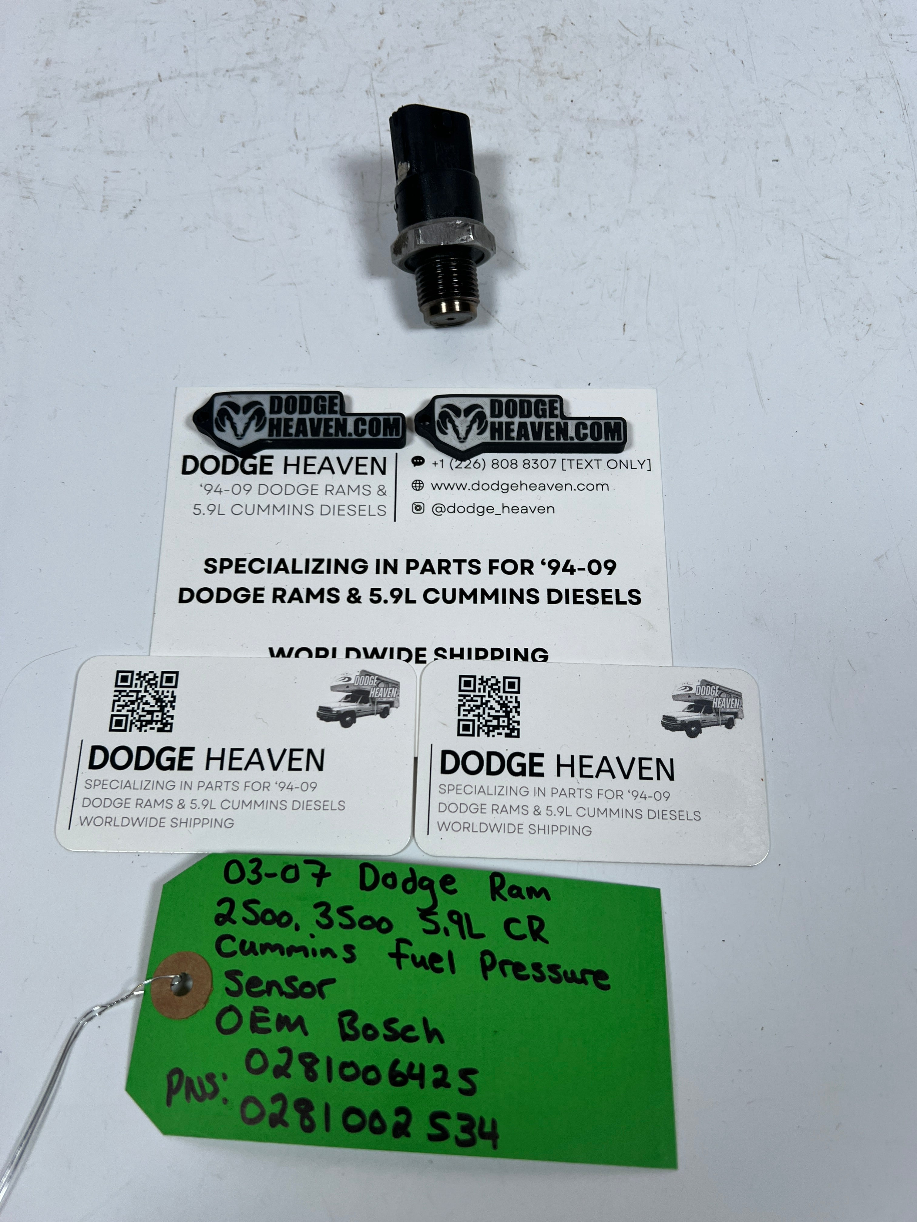2003-2007 Dodge Ram 5.9L Cummins Fuel Pressure Sensor