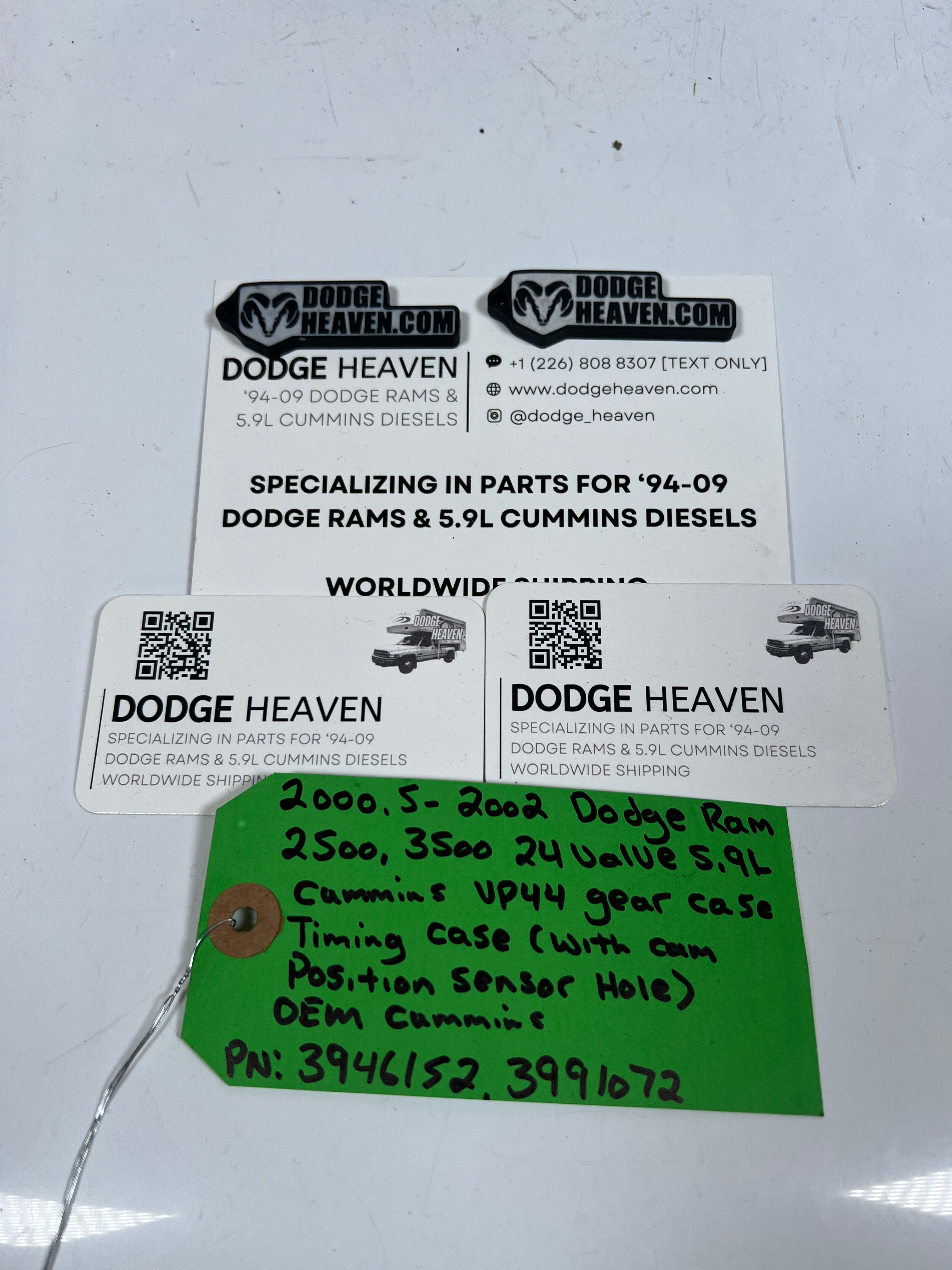 2000.5-2002 Dodge Ram 24 Valve 5.9L Cummins Gear Case Timing Housing