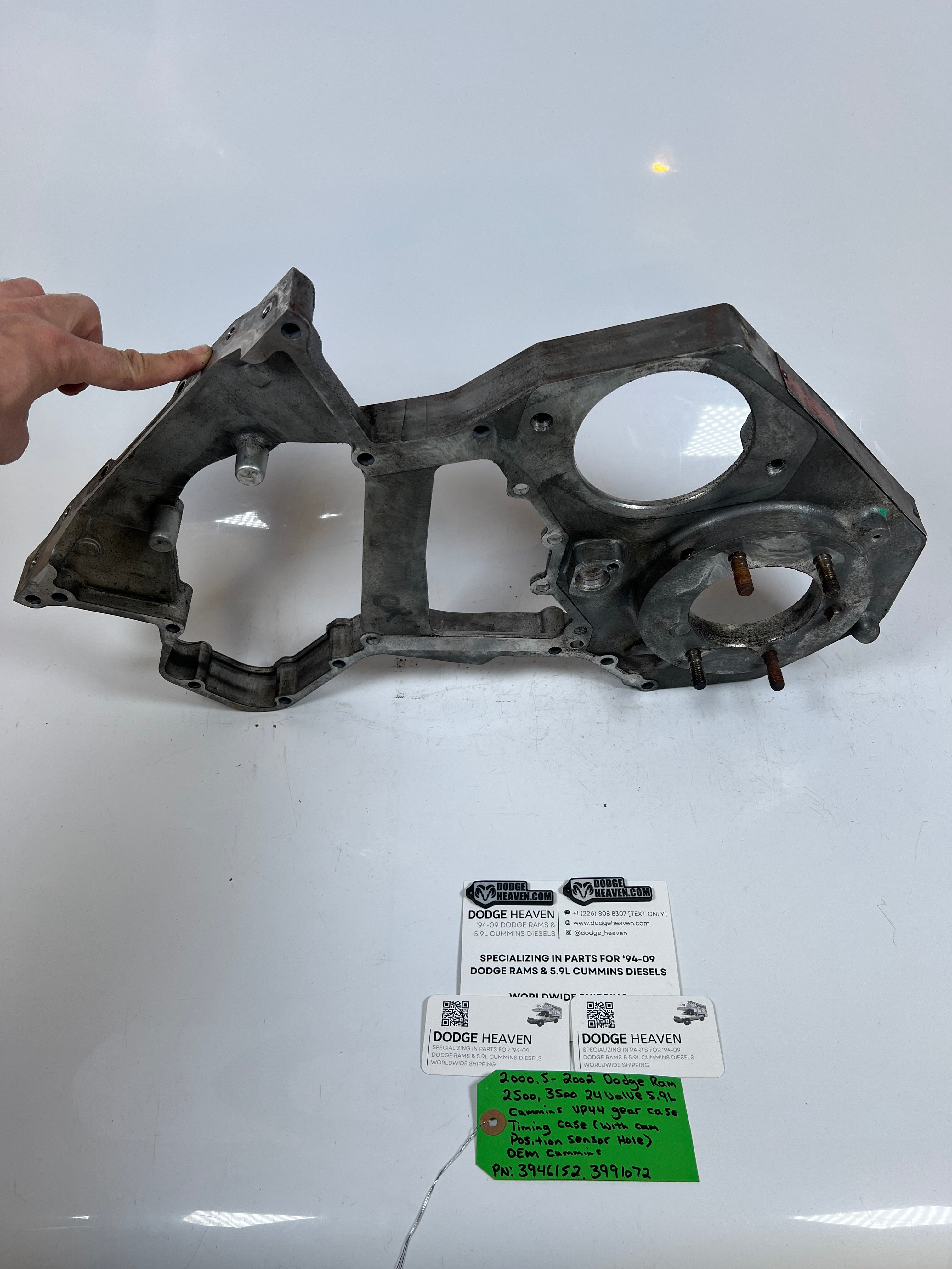 2000.5-2002 Dodge Ram 24 Valve 5.9L Cummins Gear Case Timing Housing