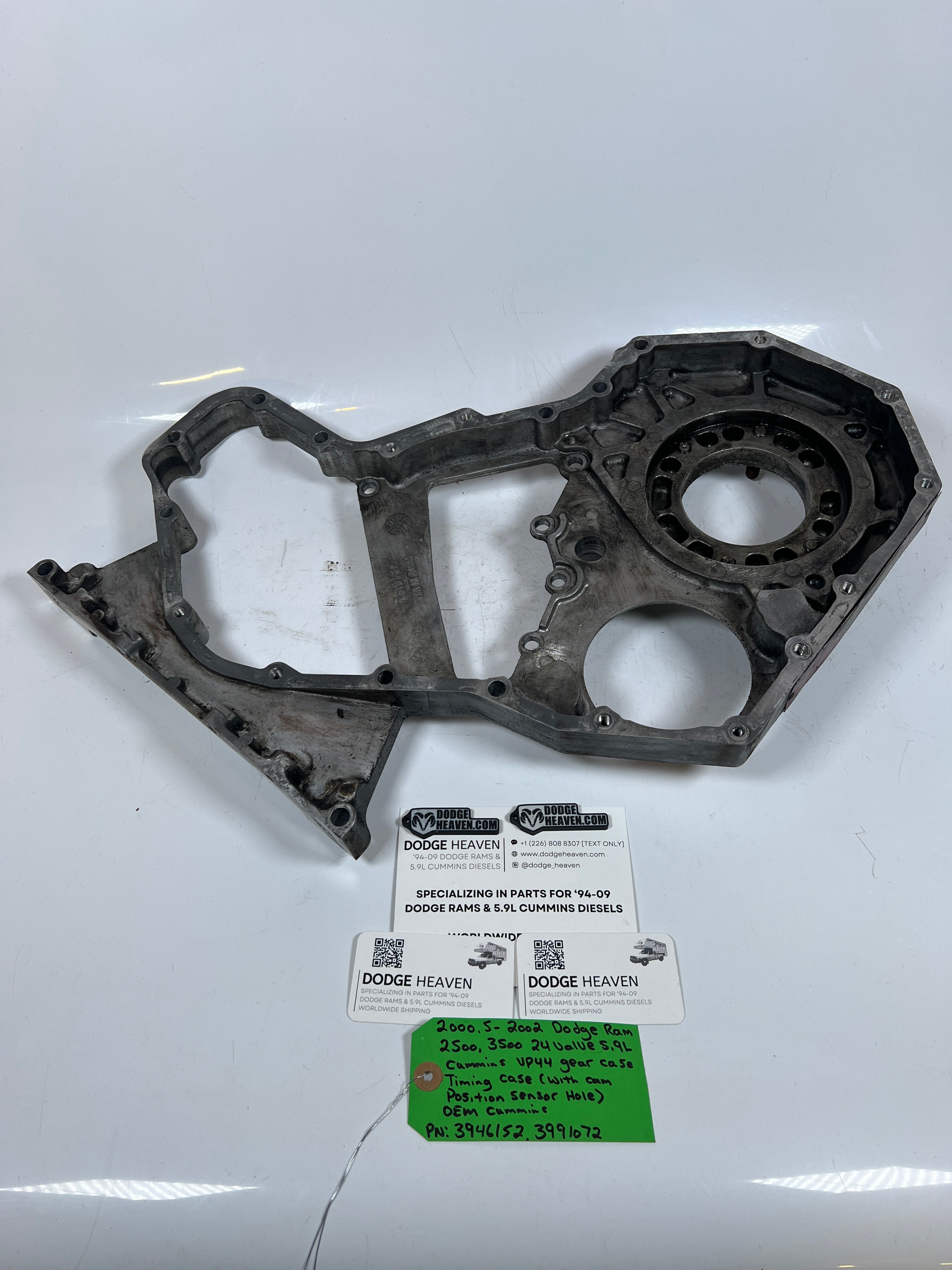2000.5-2002 Dodge Ram 24 Valve 5.9L Cummins Gear Case Timing Housing