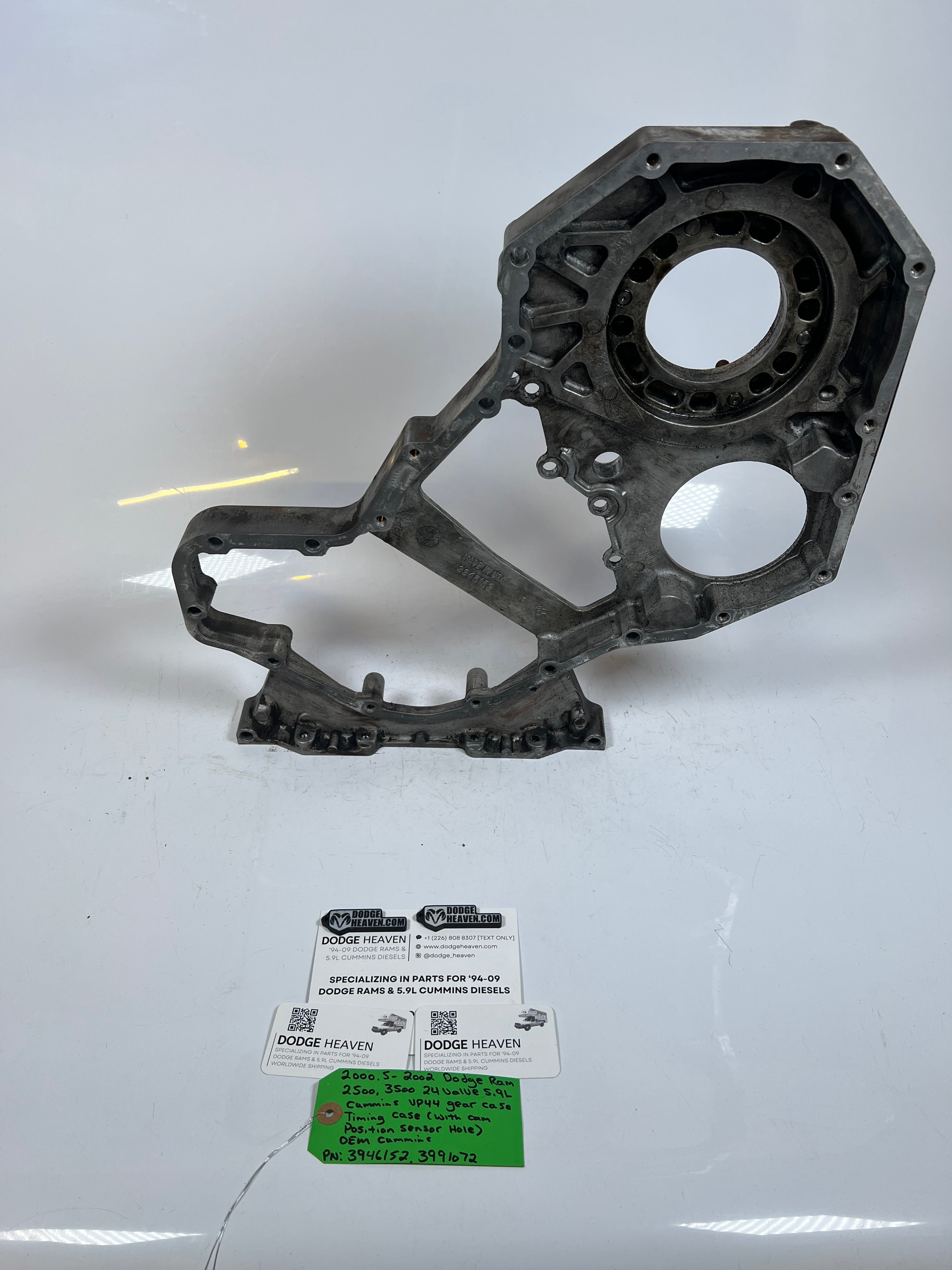 2000.5-2002 Dodge Ram 24 Valve 5.9L Cummins Gear Case Timing Housing