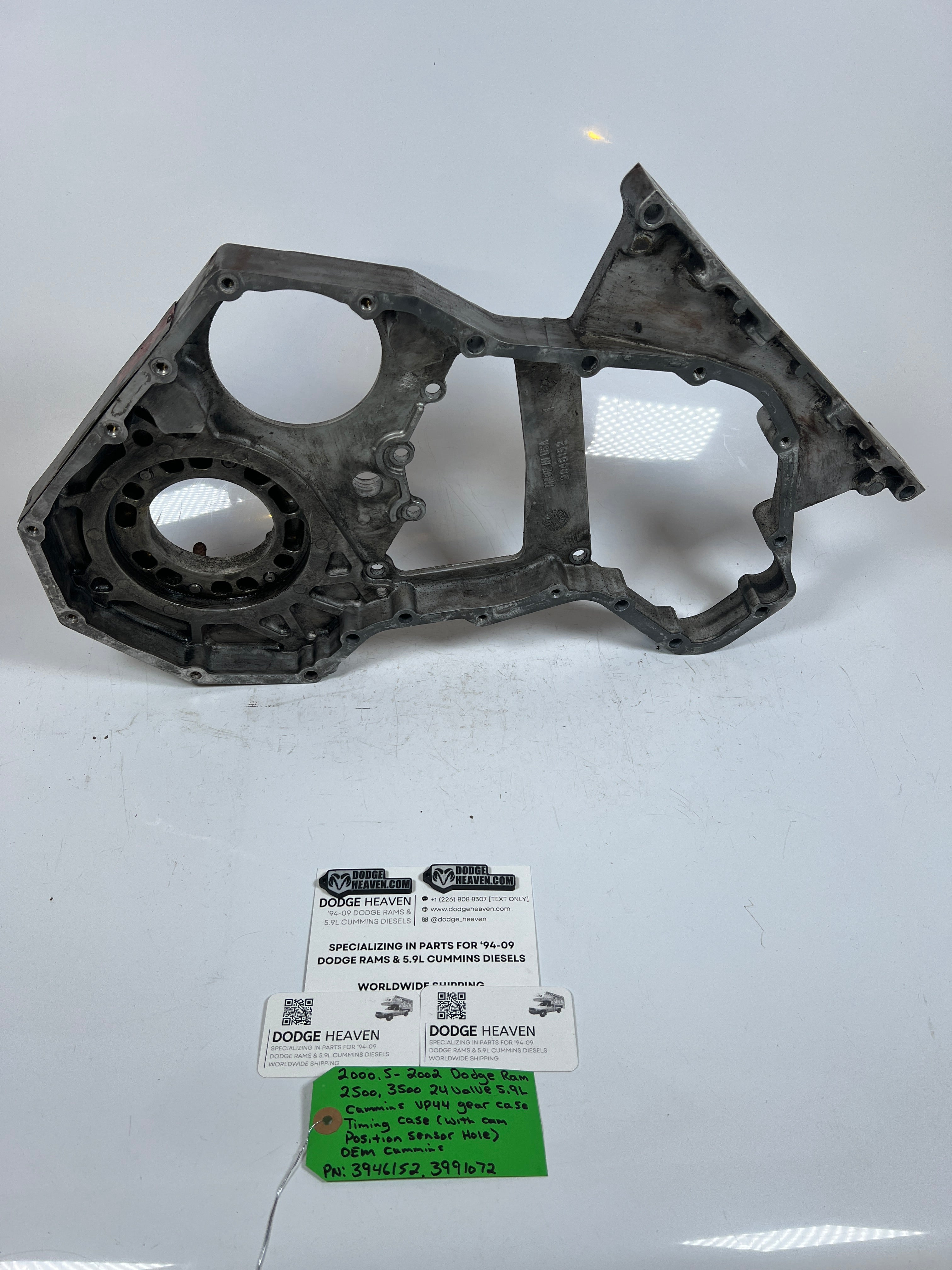2000.5-2002 Dodge Ram 24 Valve 5.9L Cummins Gear Case Timing Housing