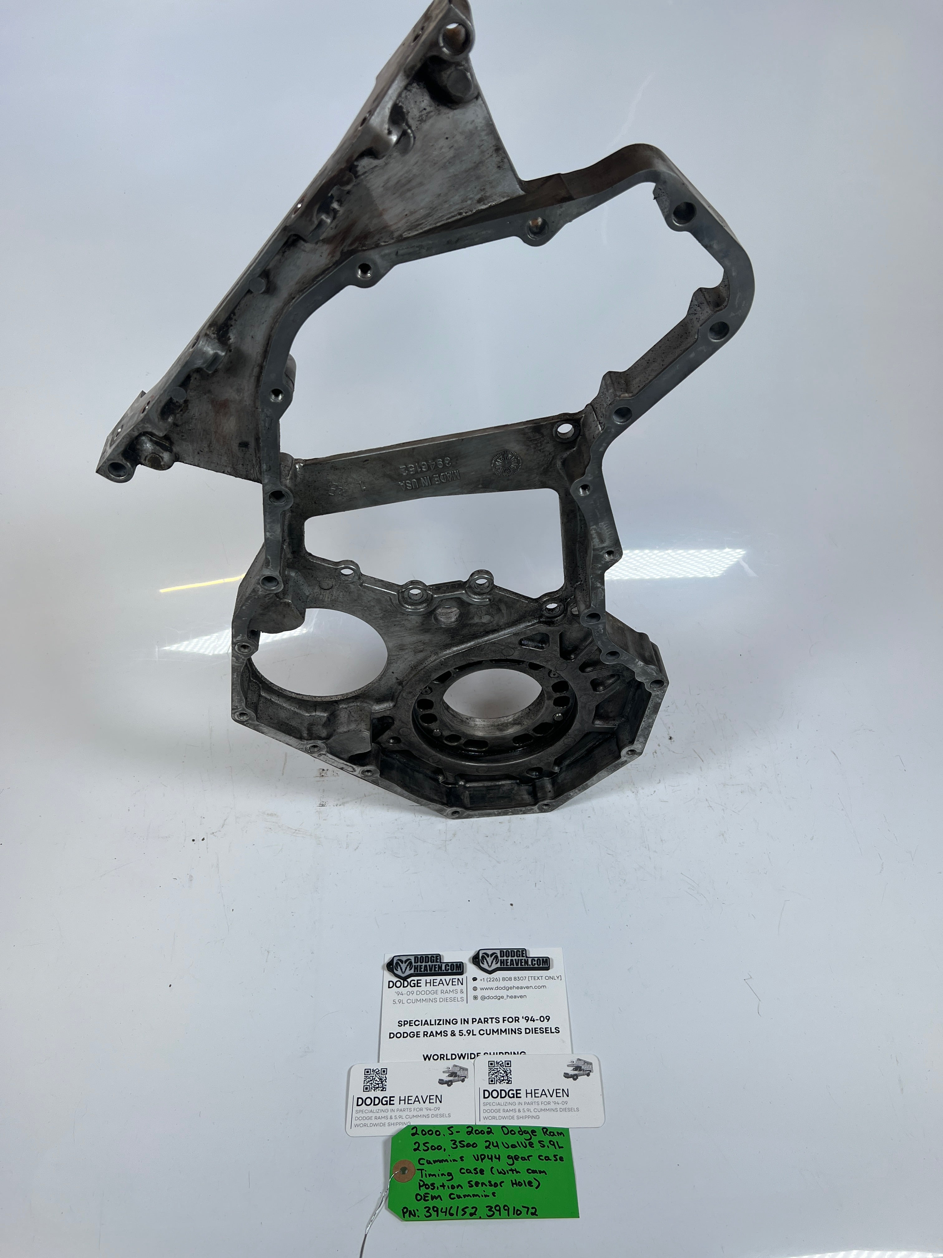 2000.5-2002 Dodge Ram 24 Valve 5.9L Cummins Gear Case Timing Housing