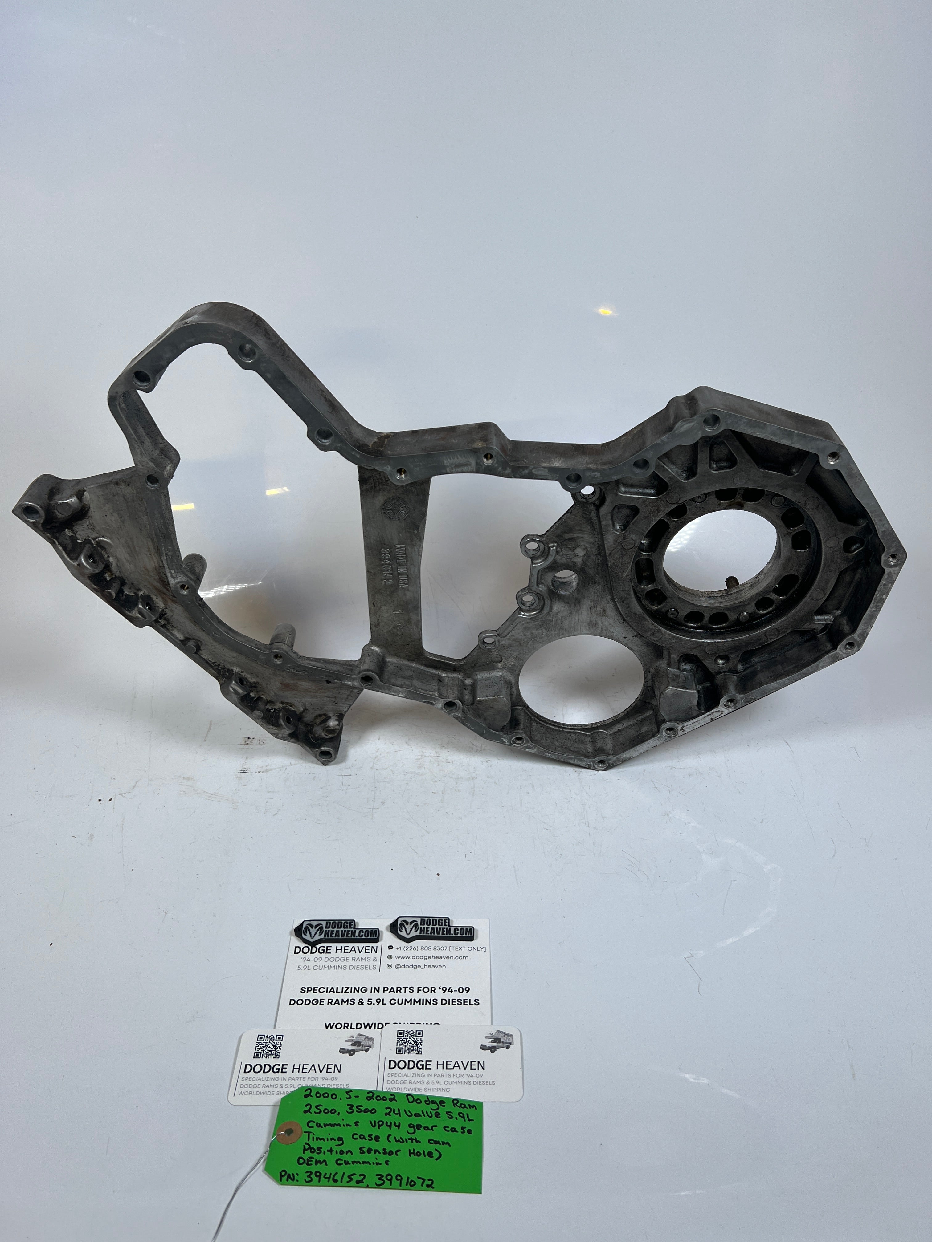 2000.5-2002 Dodge Ram 24 Valve 5.9L Cummins Gear Case Timing Housing