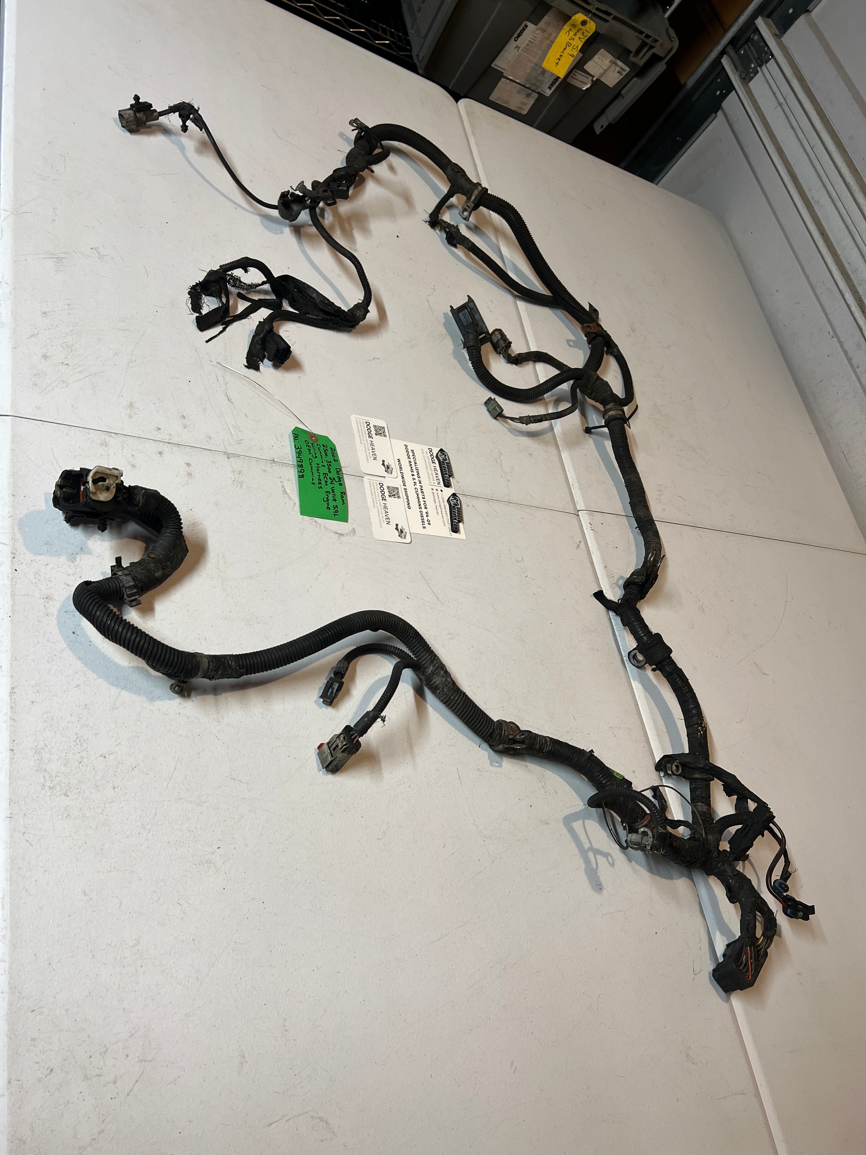 2002-2002 Dodge Ram 24 Valve 5.9L Cummins ECM Engine Wiring Harness
