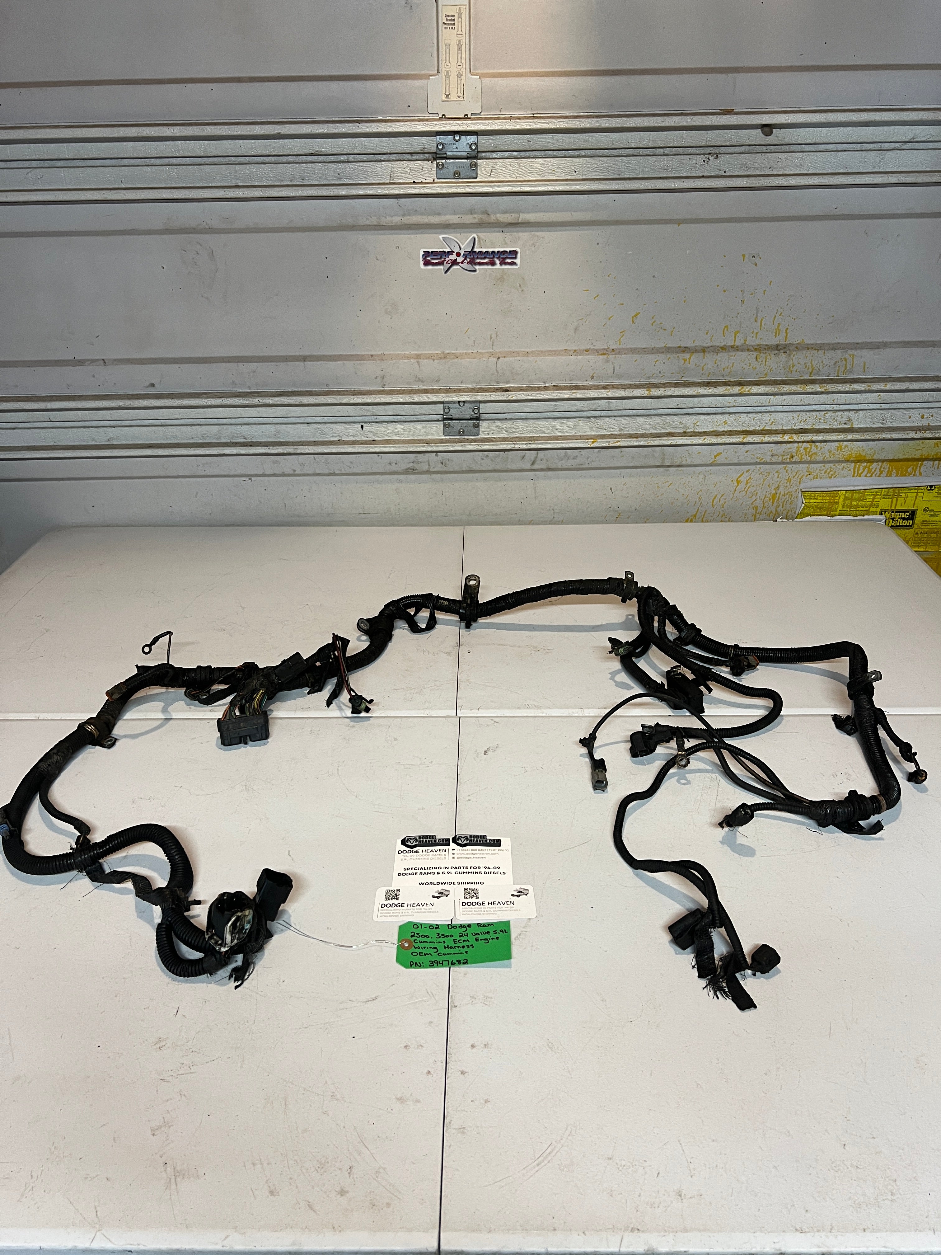 2001-2002 Dodge Ram 24 valve 5.9L Cummins ECM Engine Wiring Harness