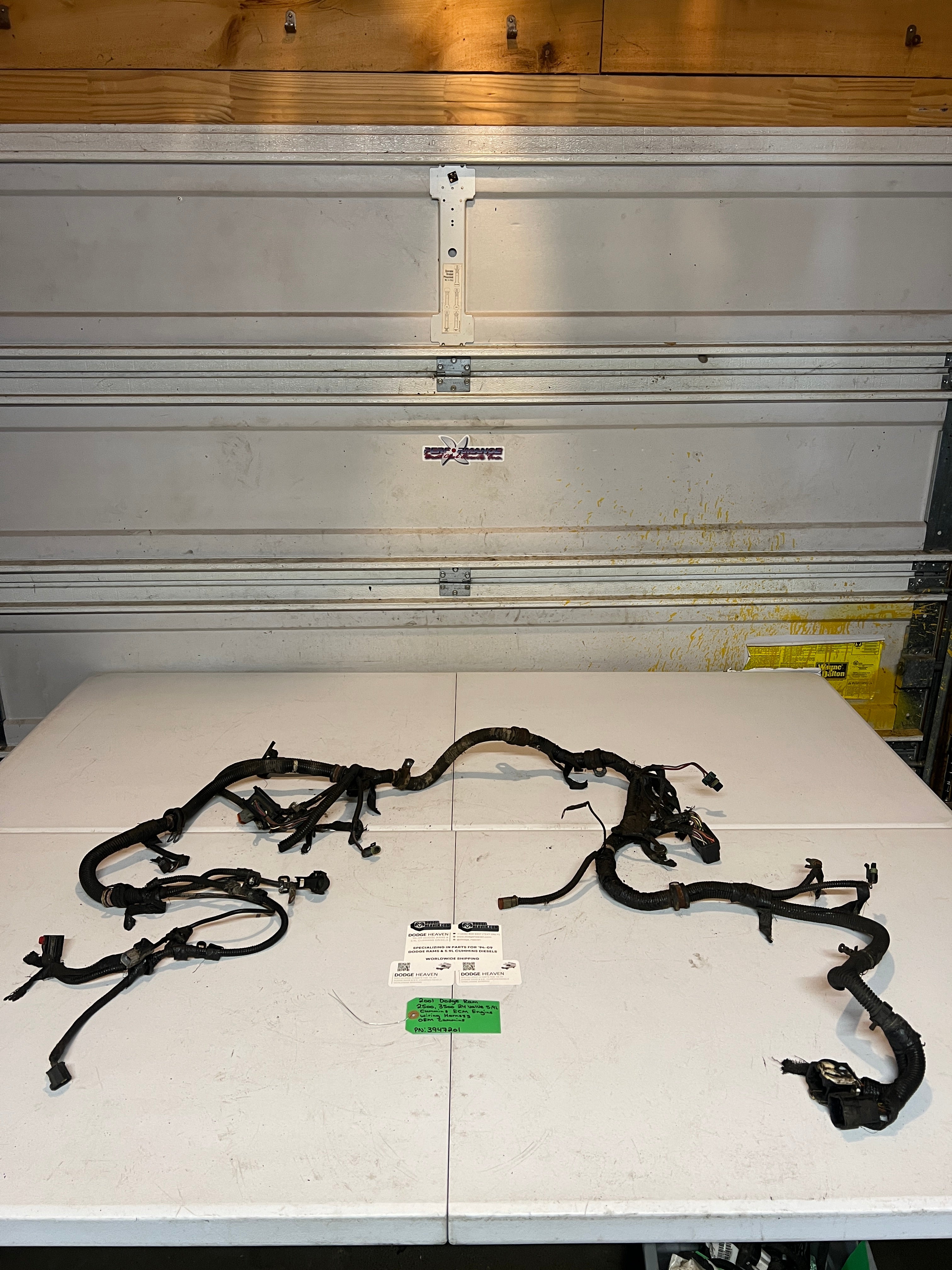 2001-2001 Dodge Ram 24 Valve 5.9L Cummins ECM Engine Wiring Harness
