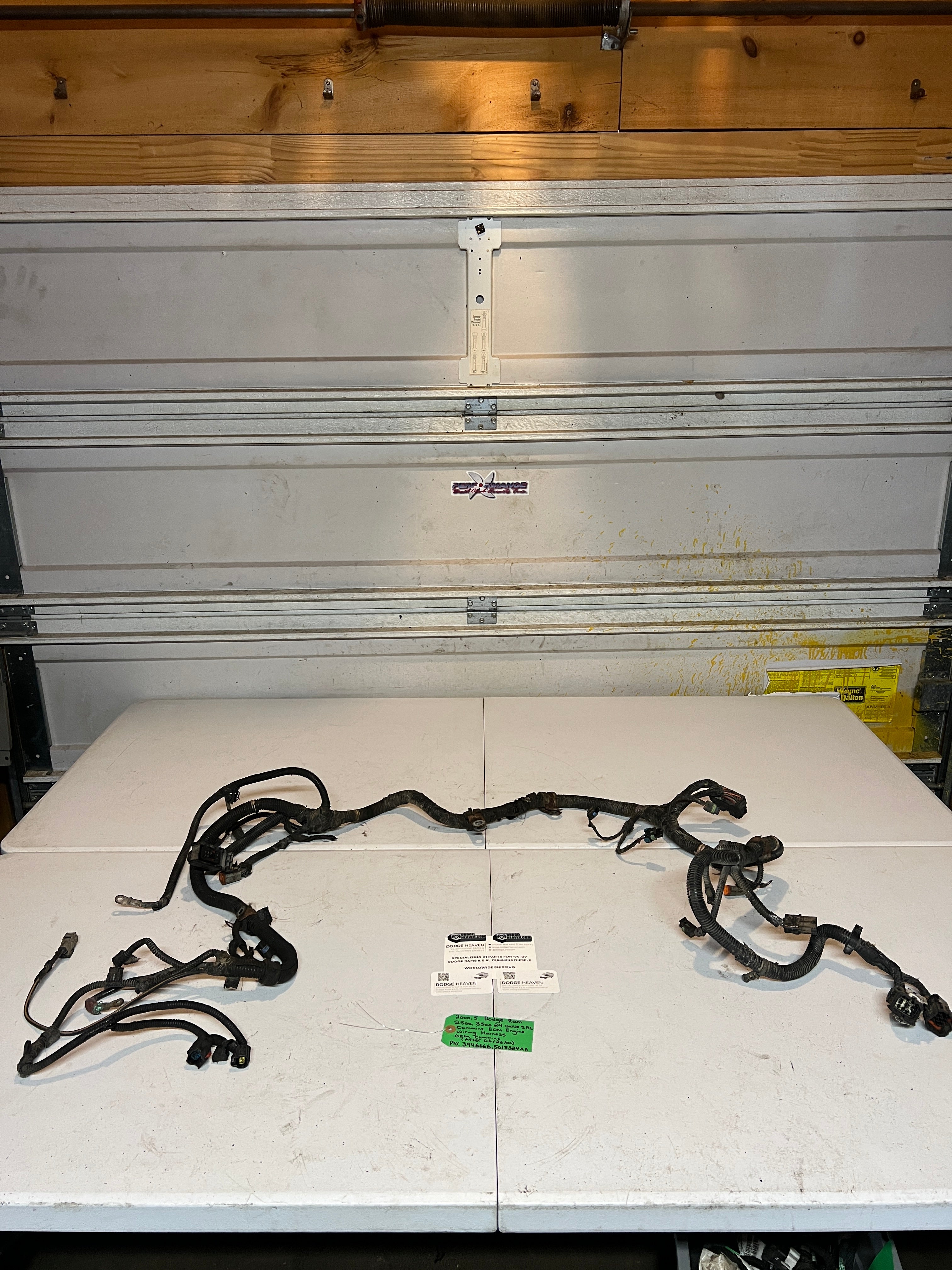 2000.5-2000.5 Dodge Ram 24 Valve 5.9L Cummins ECM Engine Wiring Harness