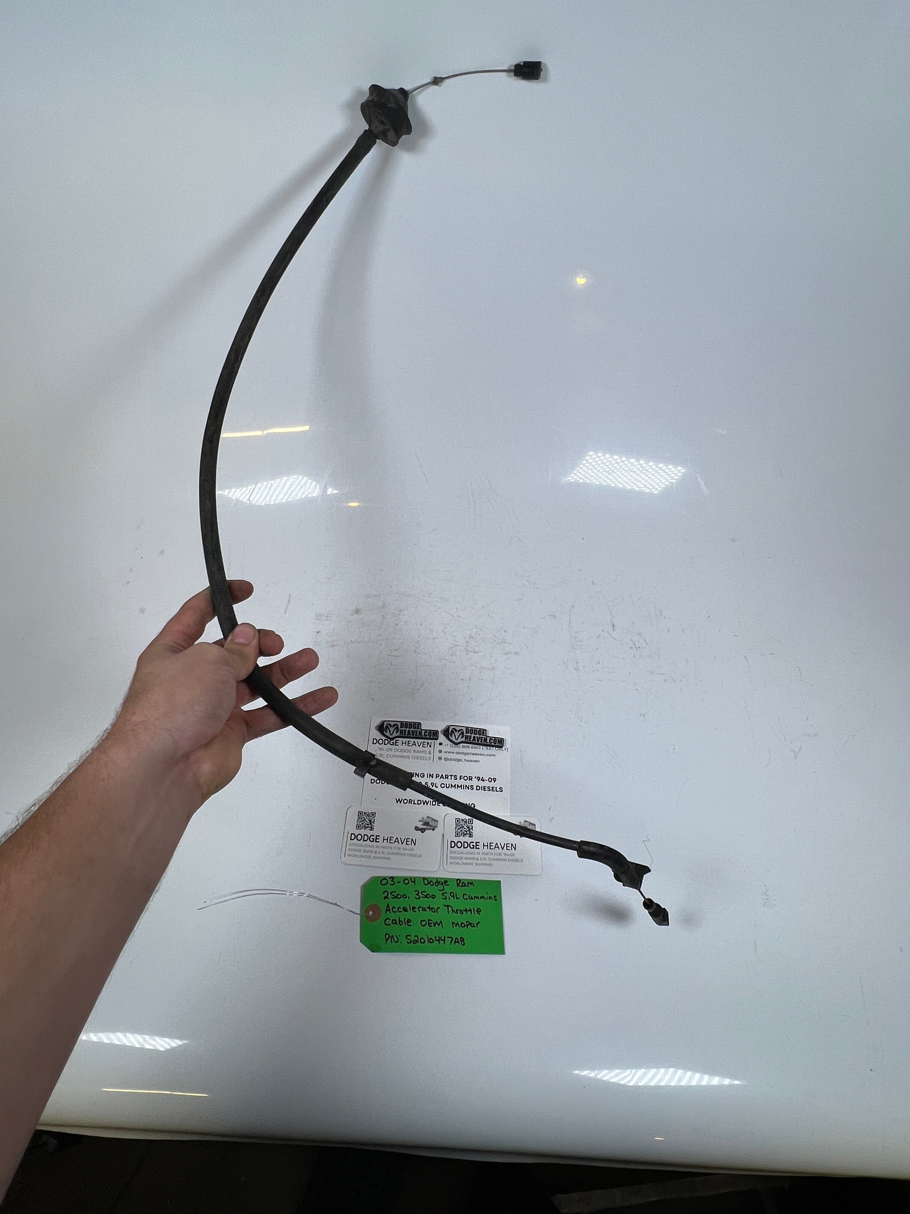 2003-2004 Dodge Ram 5.9L Cummins Throttle / Accelerator Cable