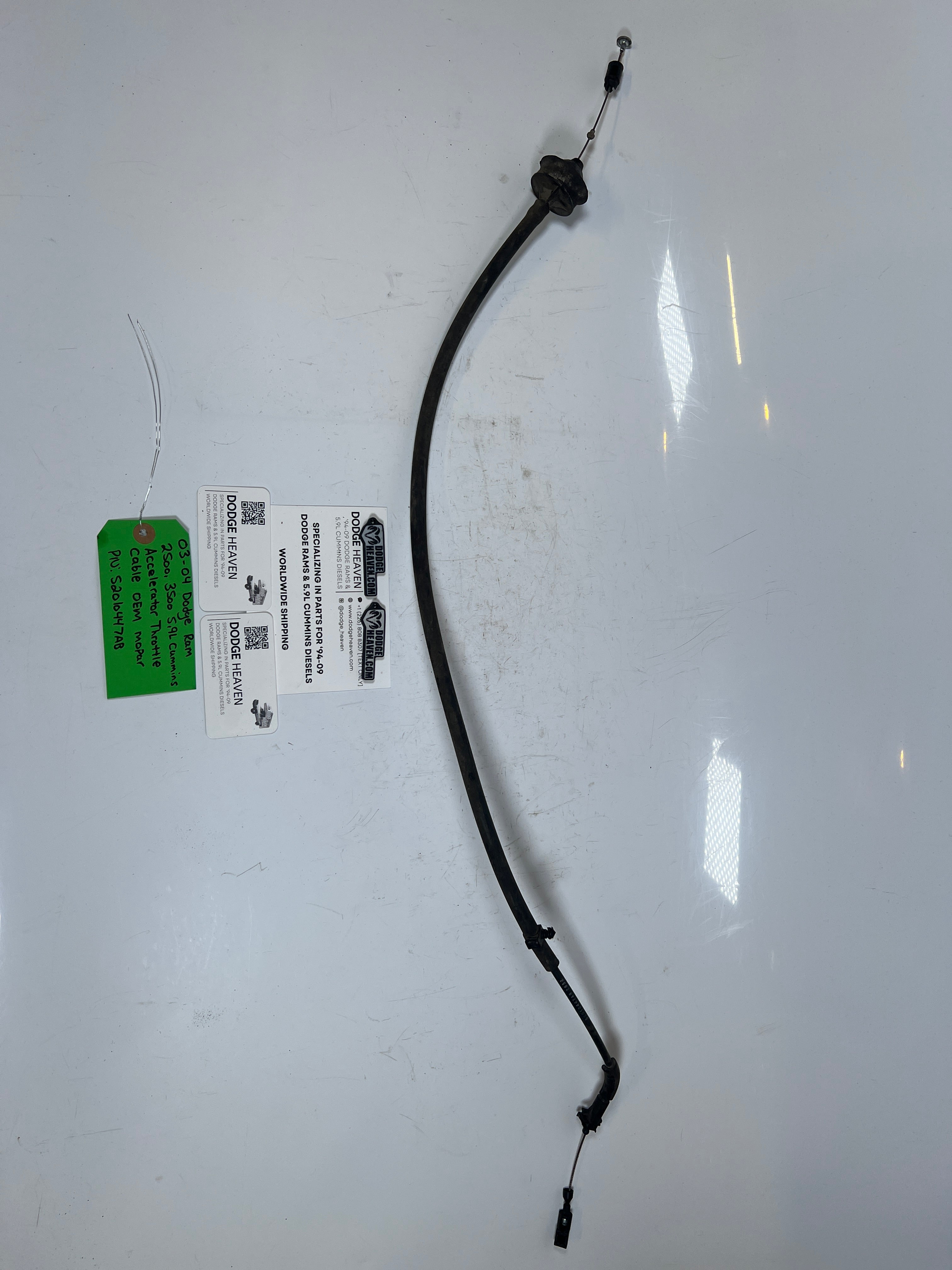 2003-2004 Dodge Ram 5.9L Cummins Throttle / Accelerator Cable