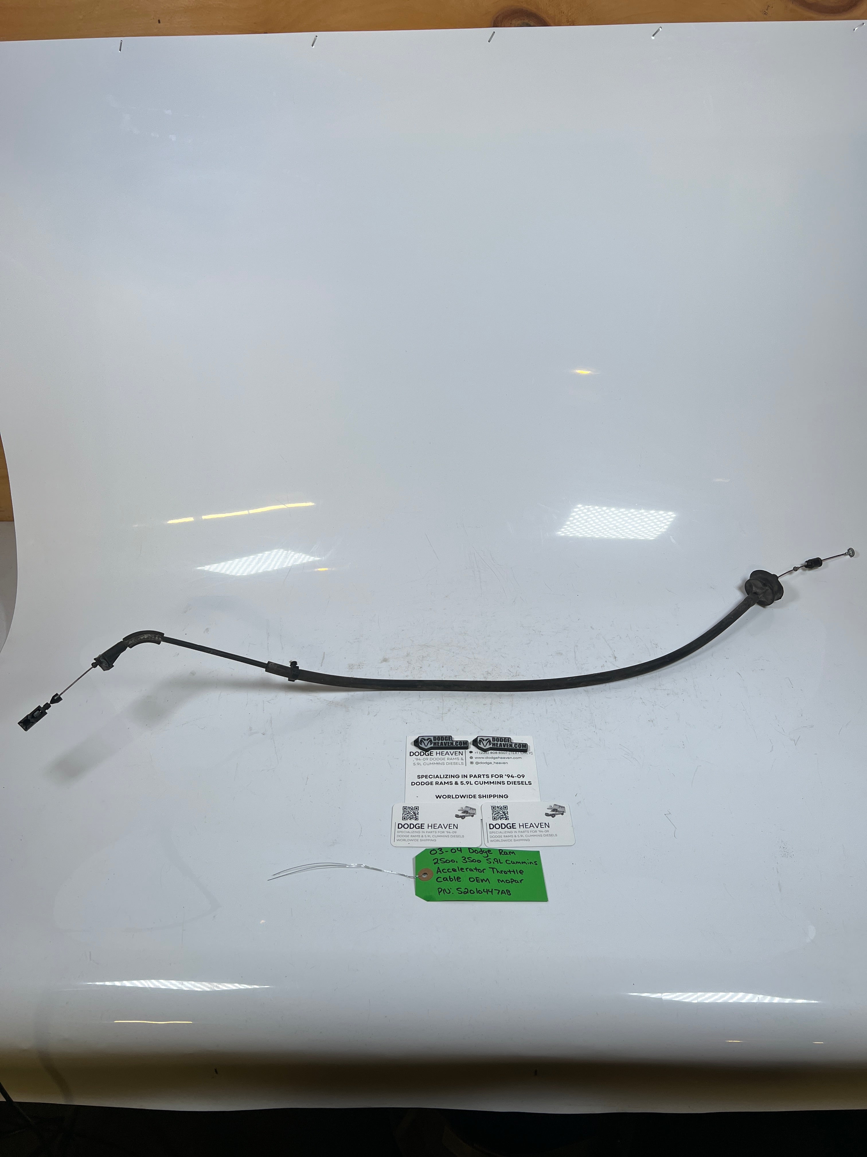 2003-2004 Dodge Ram 5.9L Cummins Throttle / Accelerator Cable