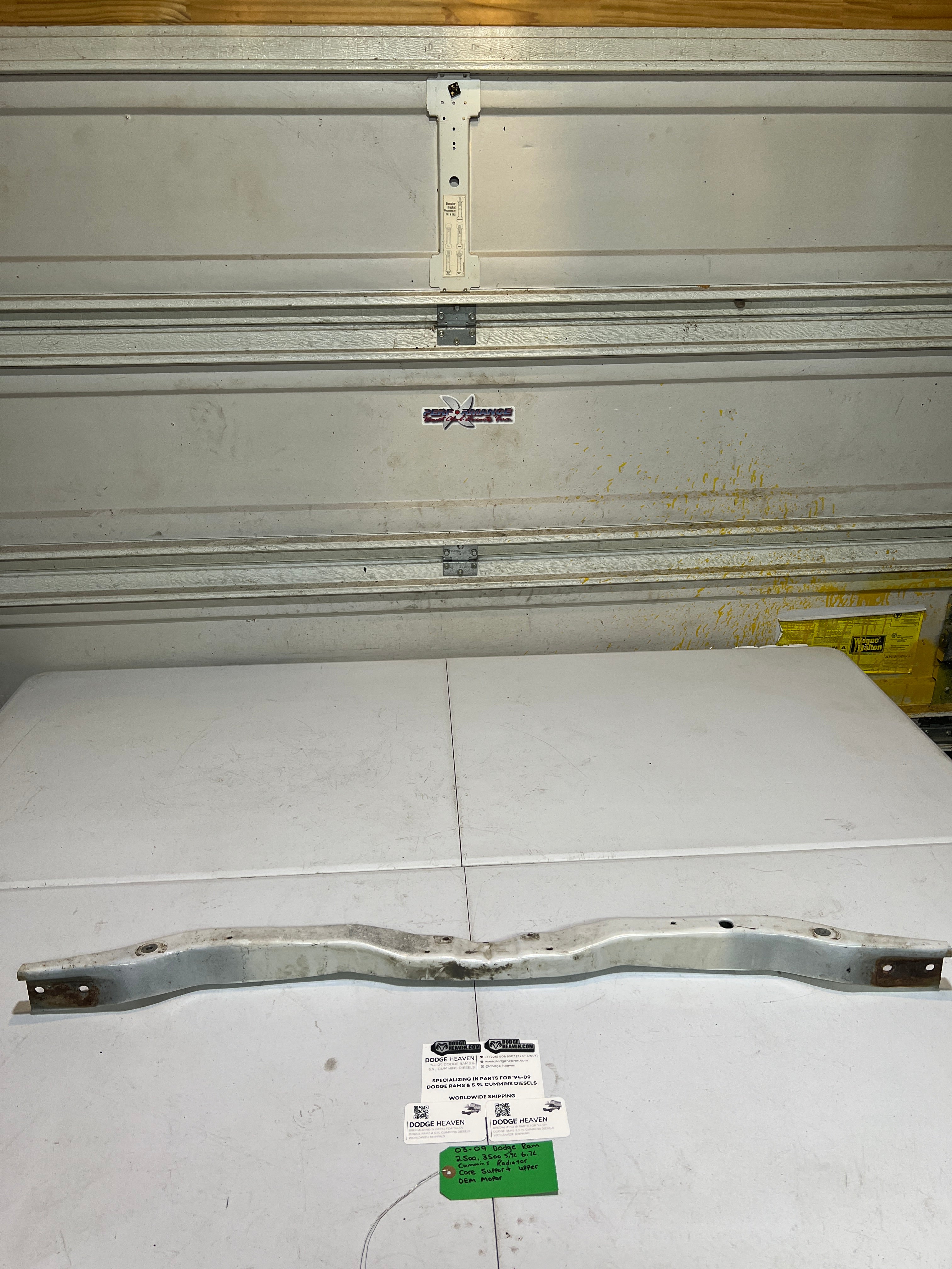 2003-2009 Dodge Ram 2500 3500 5.9L 6.7L Cummins Radiator Core Support