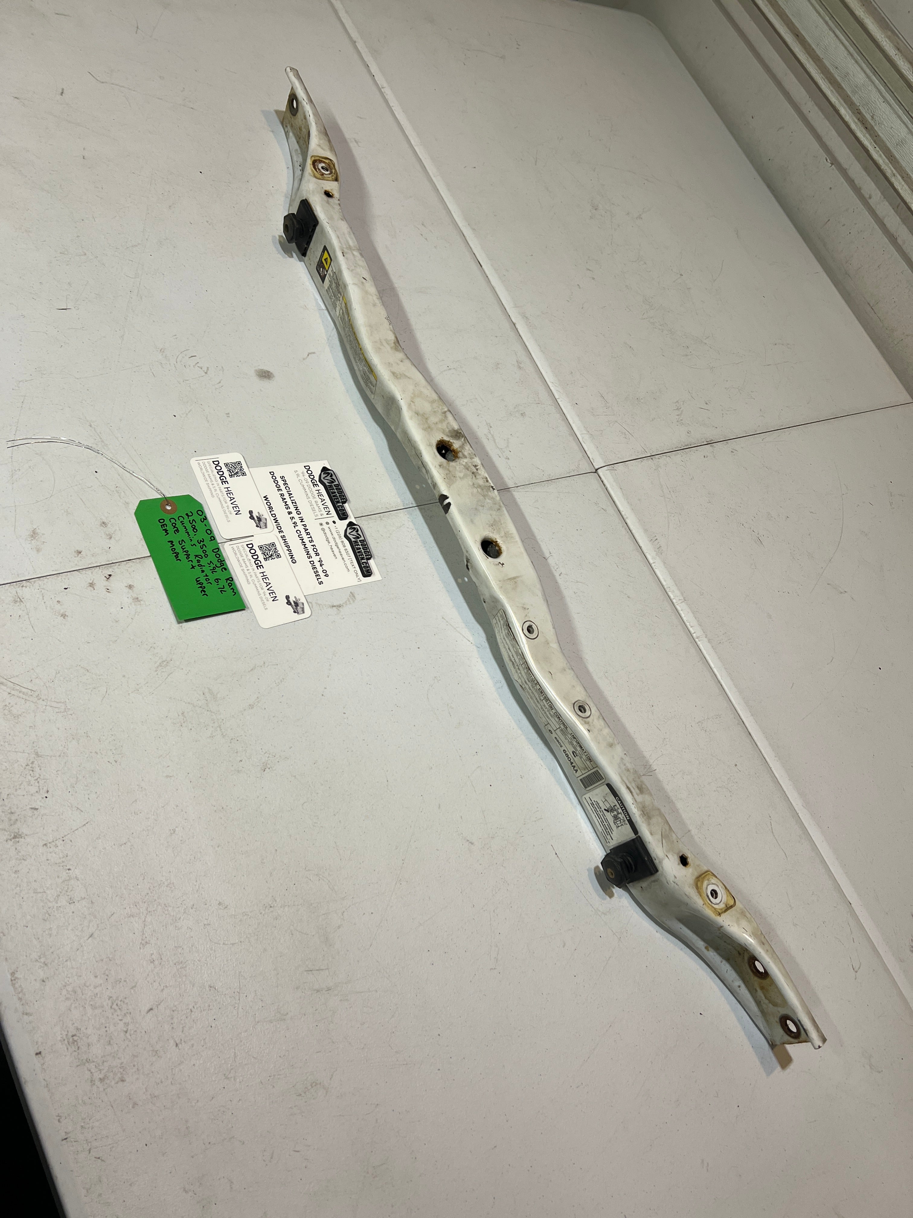 2003-2009 Dodge Ram 2500 3500 5.9L 6.7L Cummins Radiator Core Support