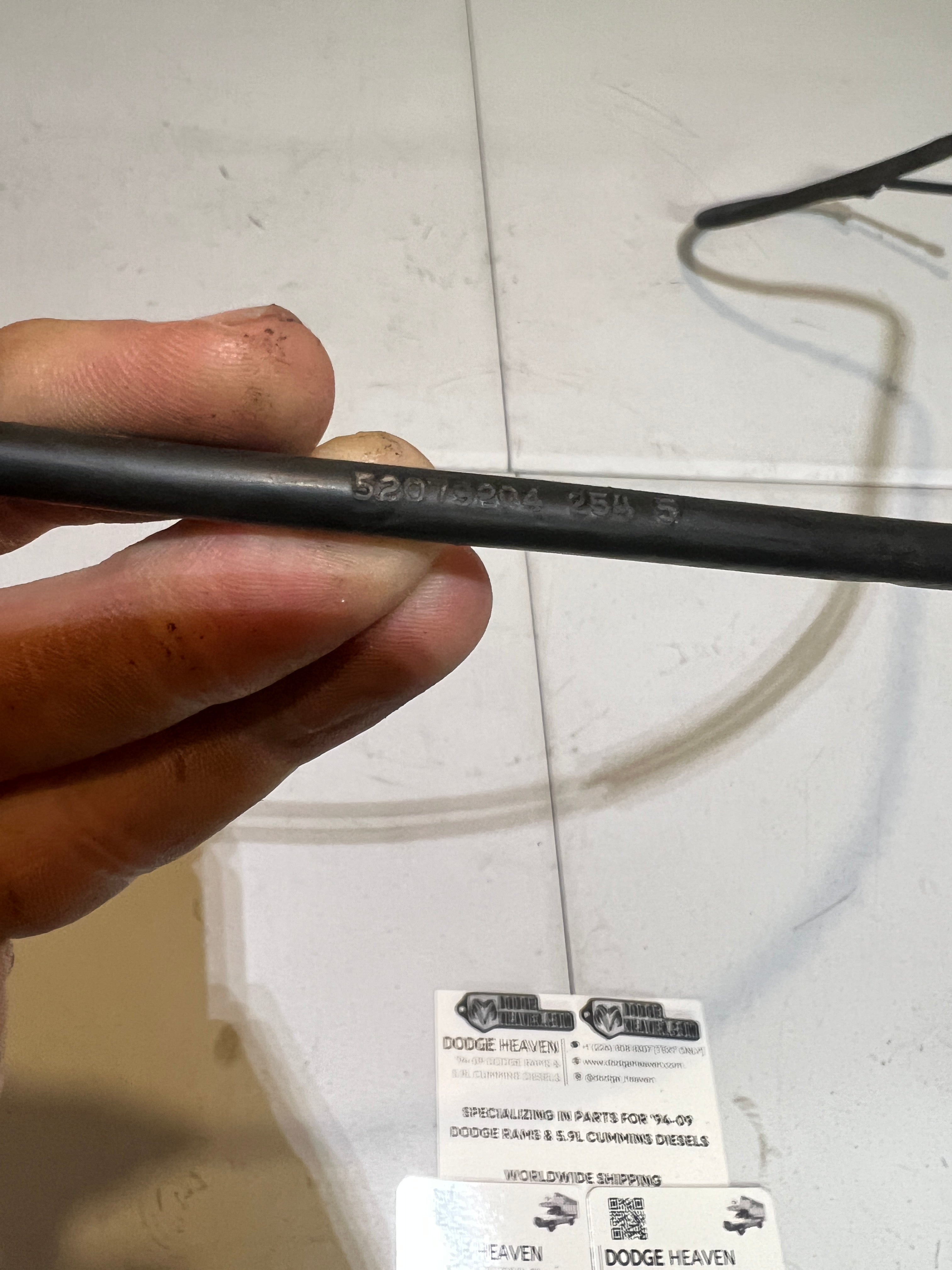 1994-1998 Dodge Ram 12 Valve 5.9L Cummins Transmission Kick Down Cable