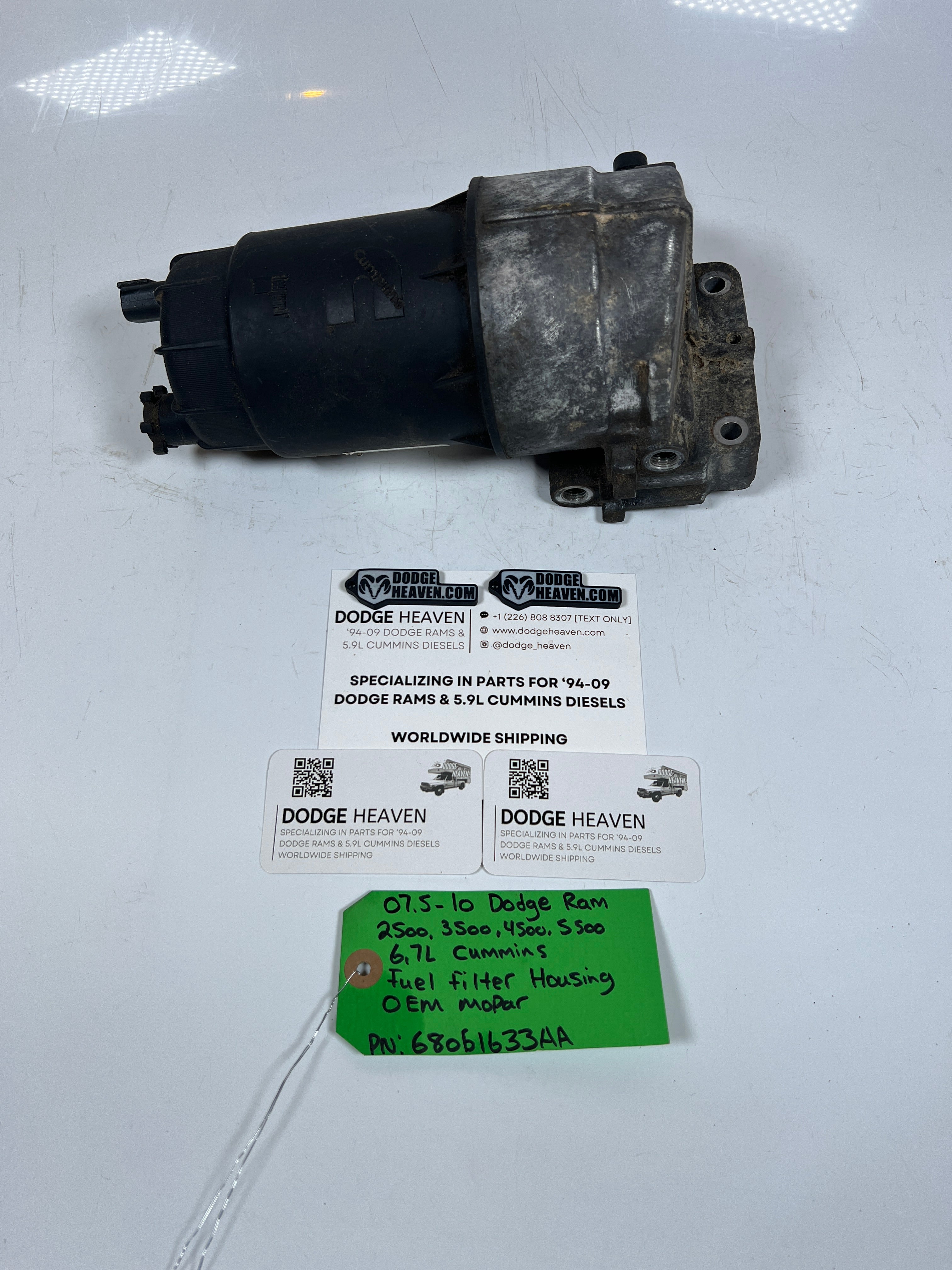 2007.5-2010 Dodge Ram 6.7L Cummins Fuel Filter Housing