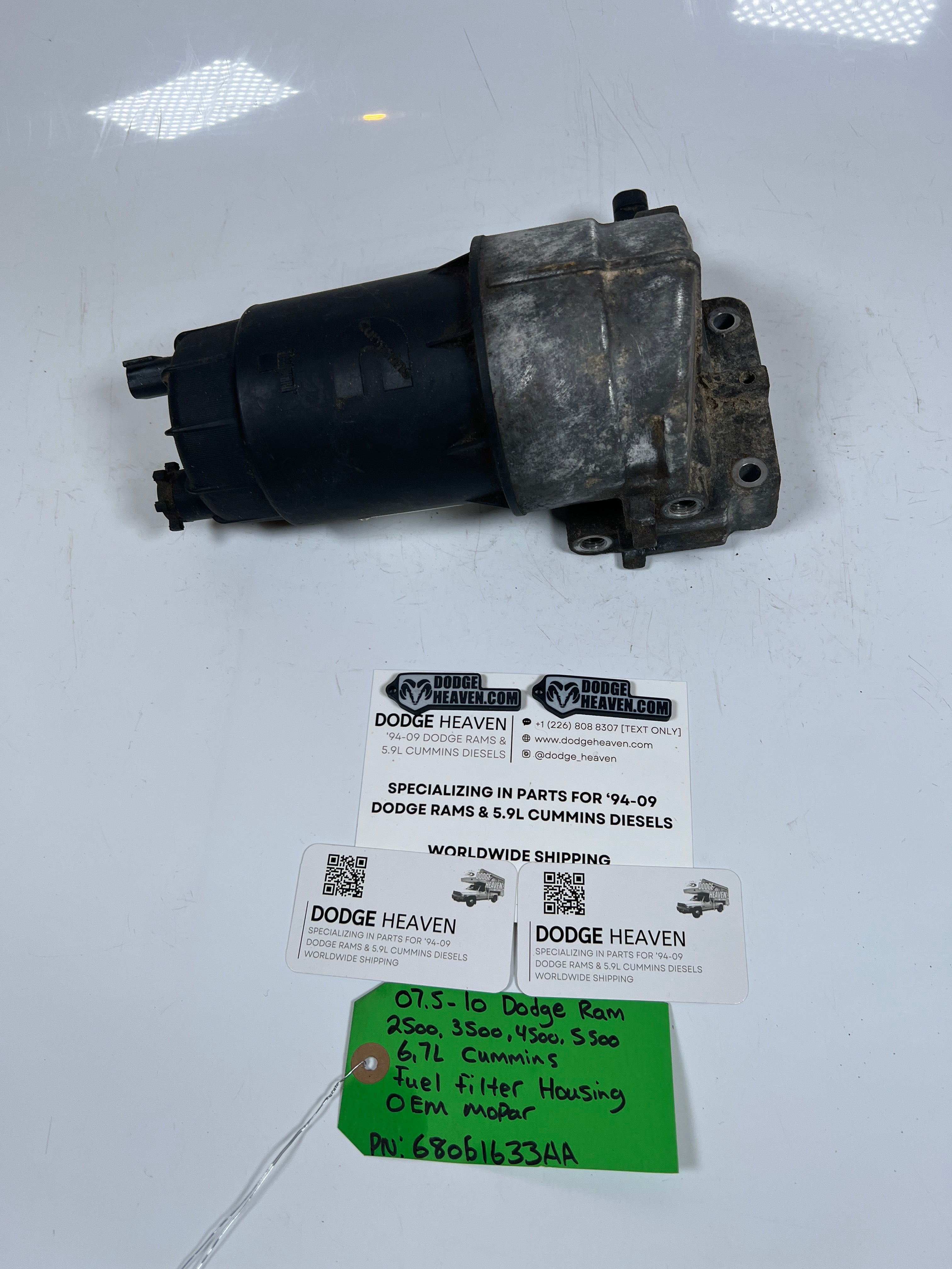 2007.5-2010 Dodge Ram 6.7L Cummins Fuel Filter Housing