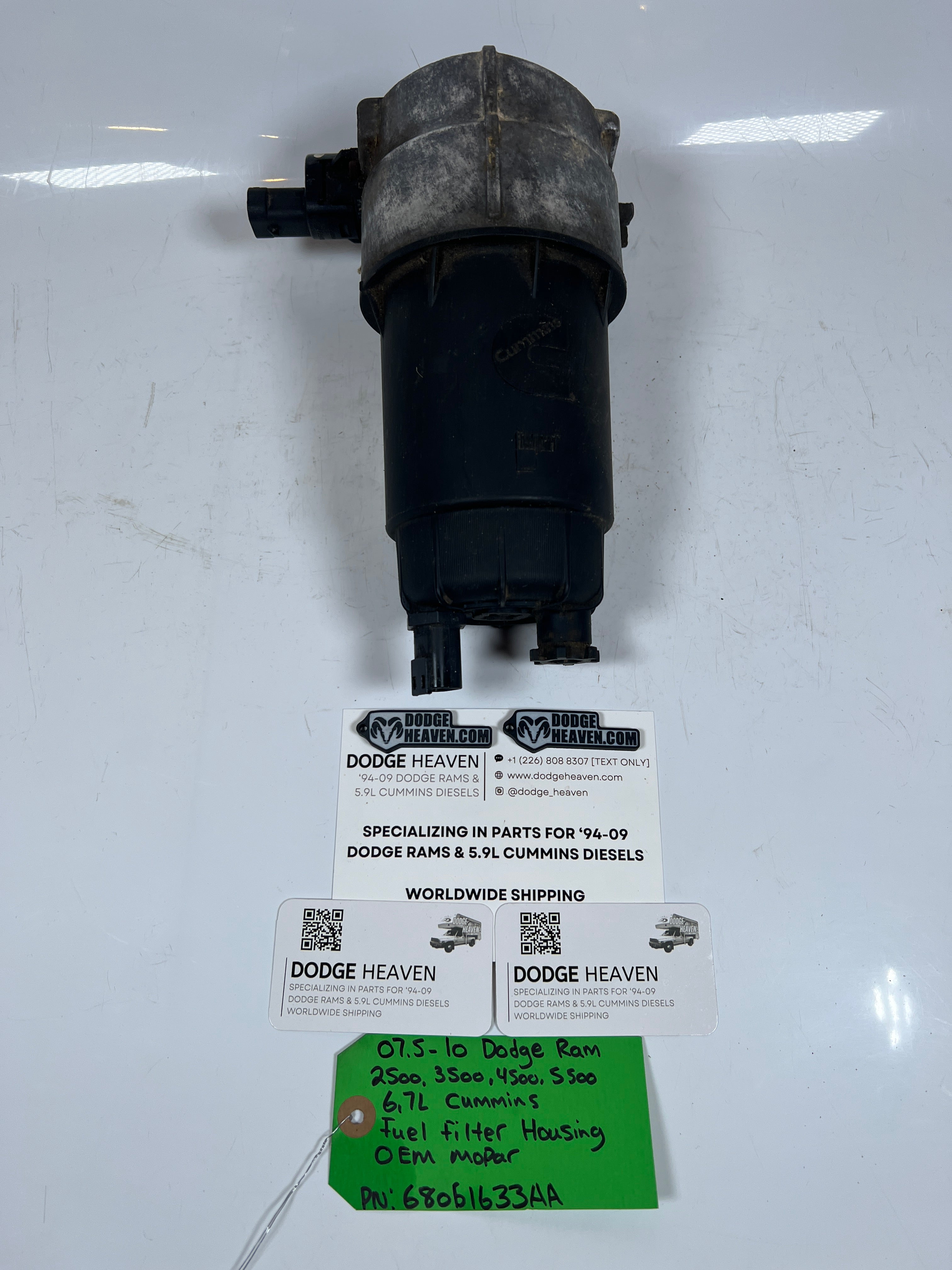 2007.5-2010 Dodge Ram 6.7L Cummins Fuel Filter Housing