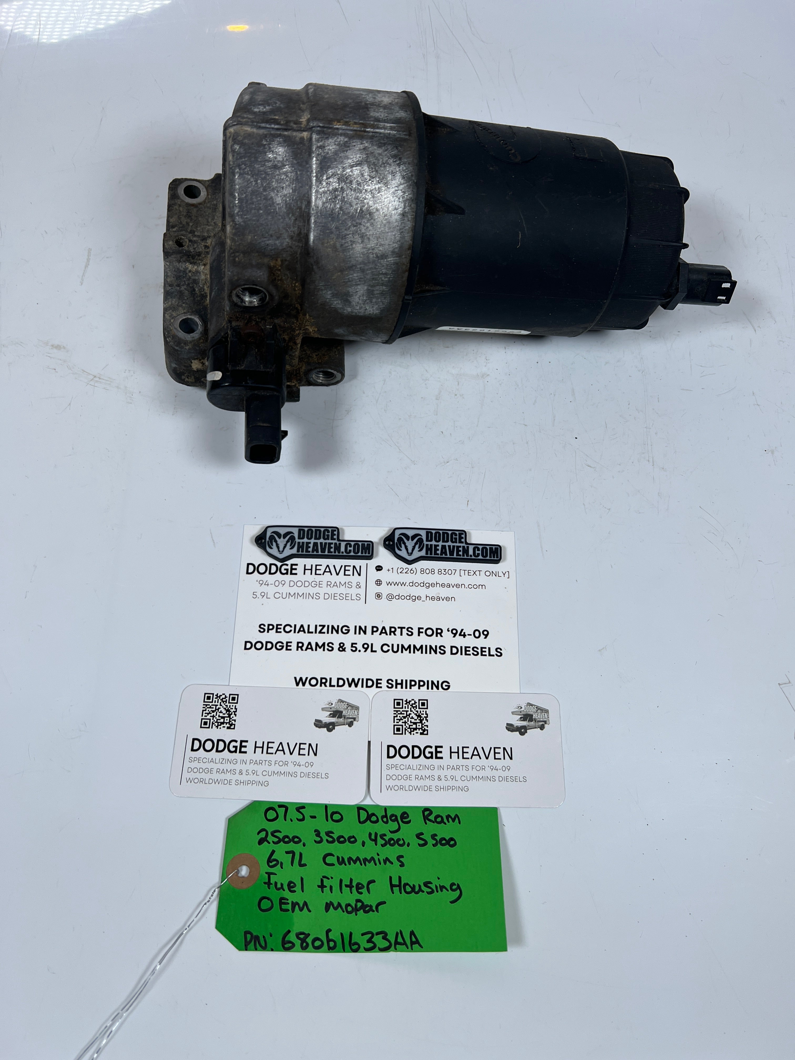 2007.5-2010 Dodge Ram 6.7L Cummins Fuel Filter Housing