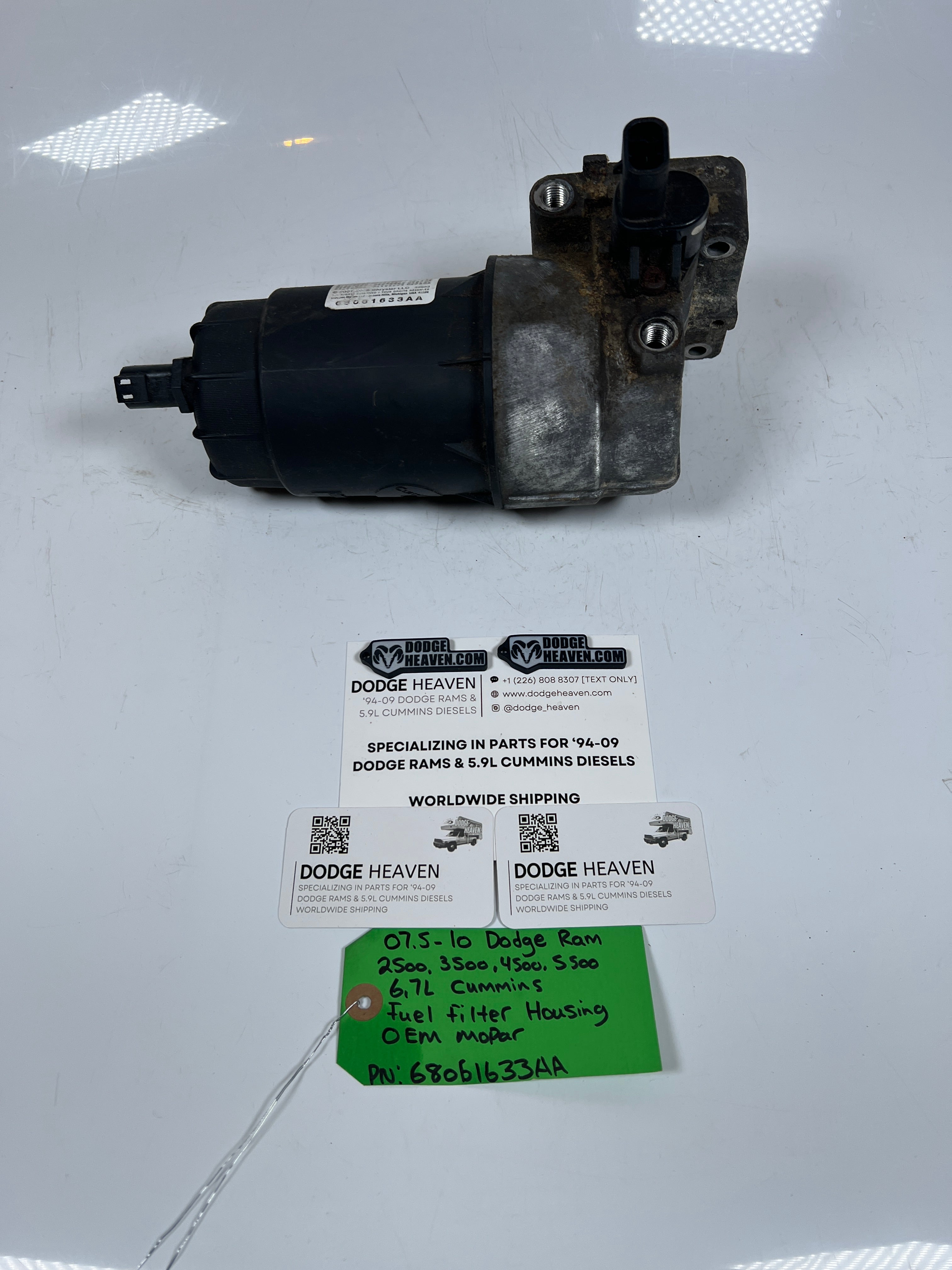 2007.5-2010 Dodge Ram 6.7L Cummins Fuel Filter Housing