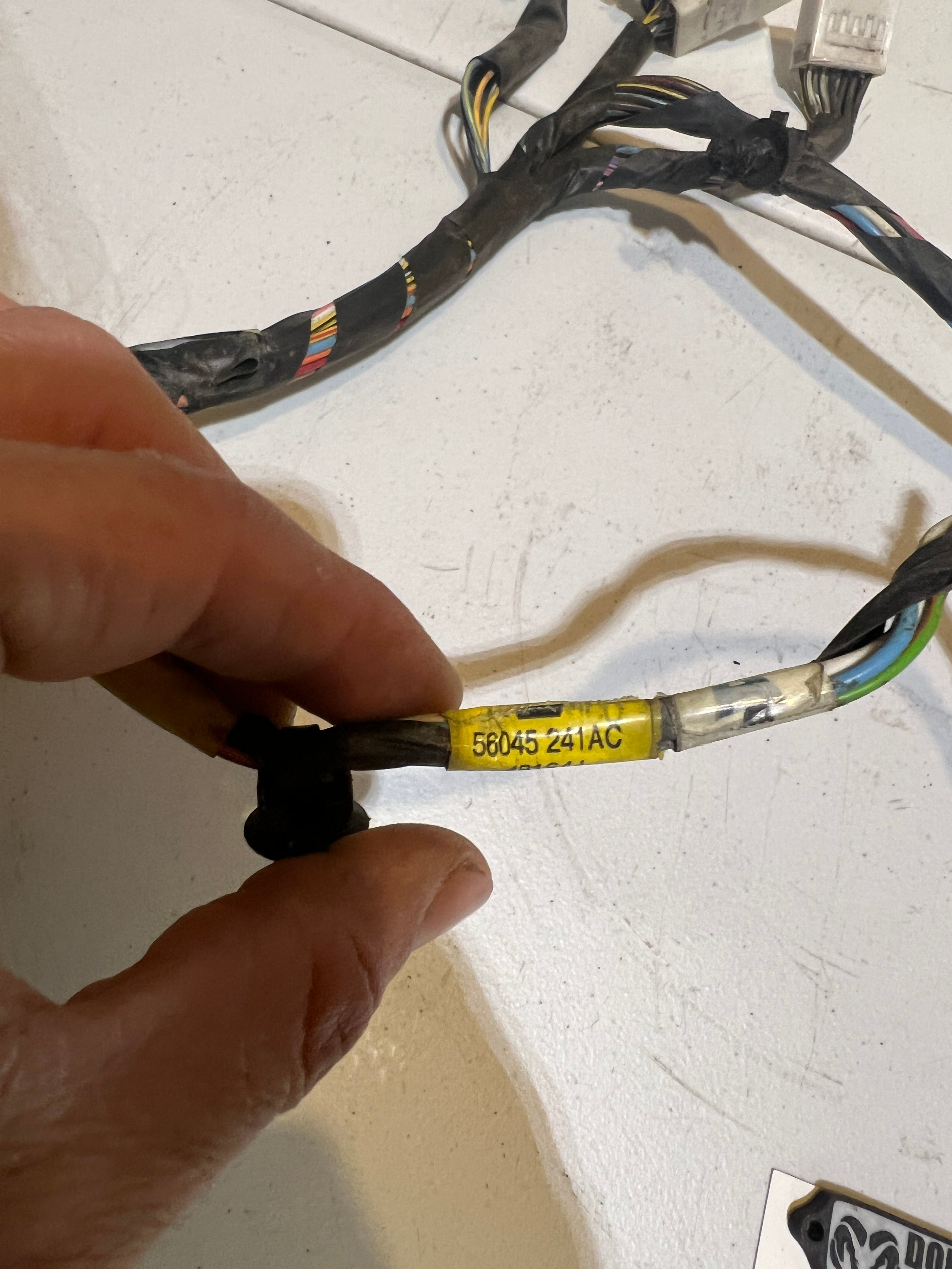 1998-2002 Ram 1500 2500 3500 Driver-Side Door Harness w/ Infinity (OEM)