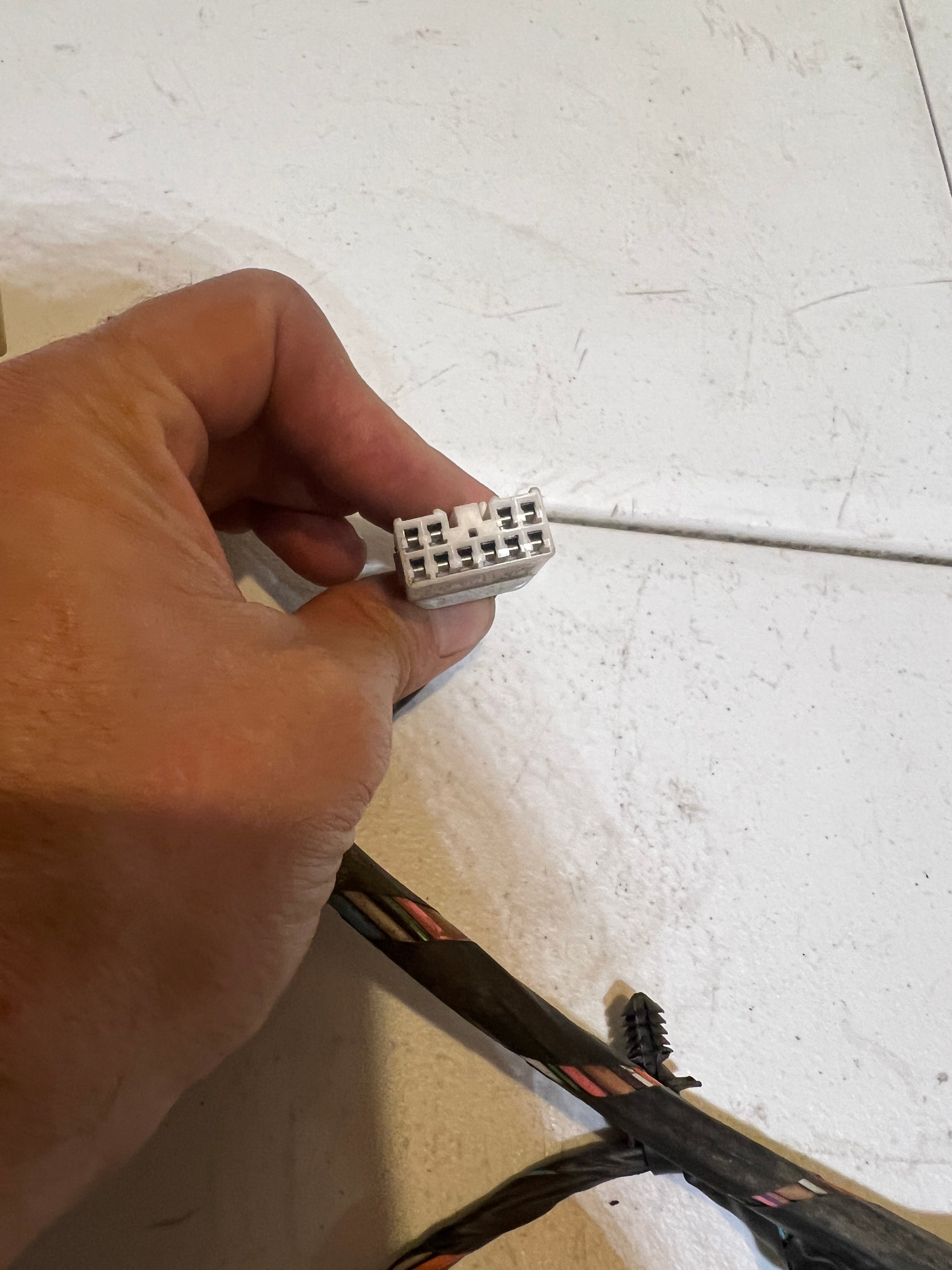 1998-2002 Ram 1500 2500 3500 Driver-Side Door Harness w/ Infinity (OEM)