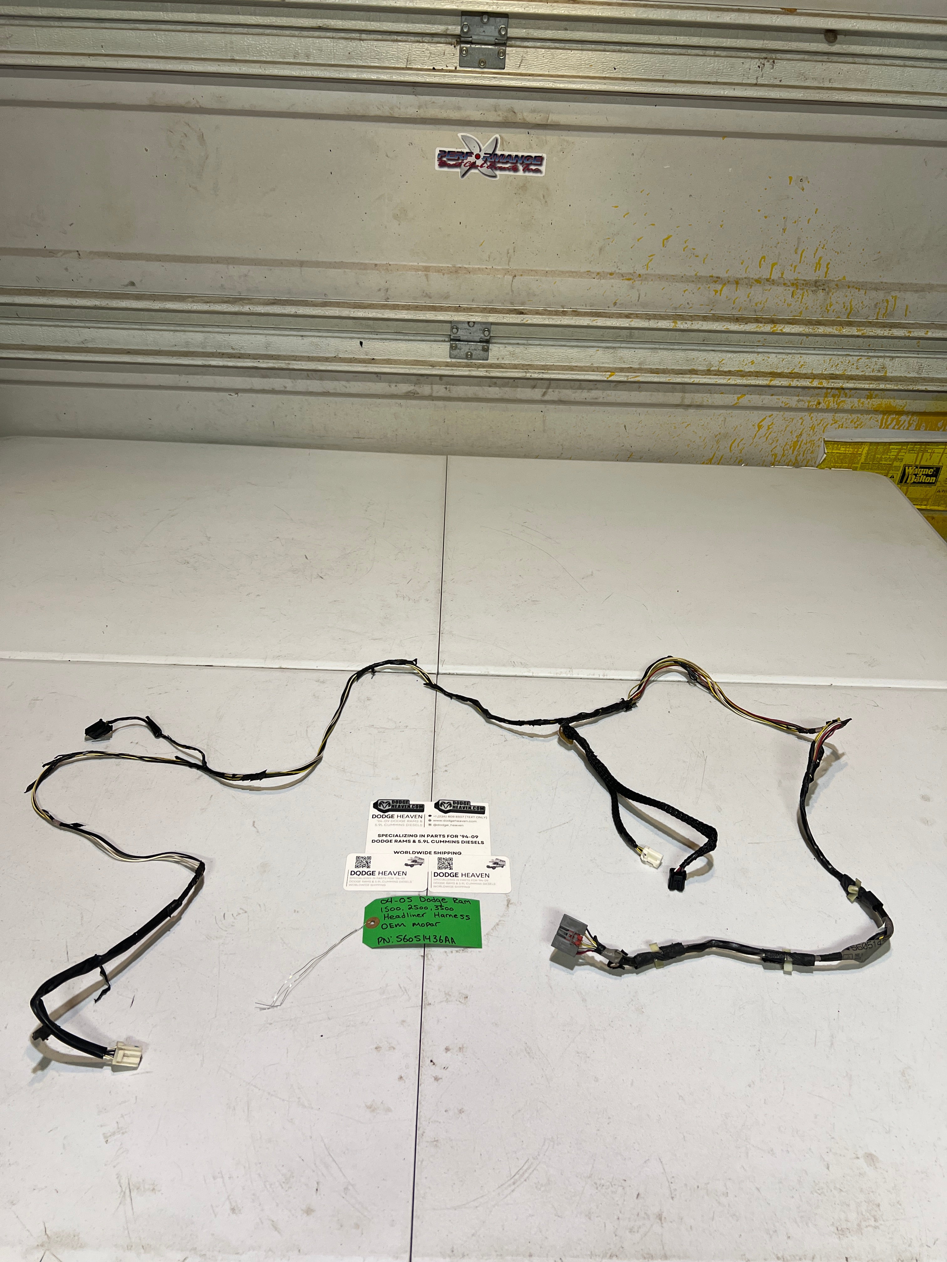 2002-2005 Dodge Ram Driver LH Front Power Seat Wiring Harness