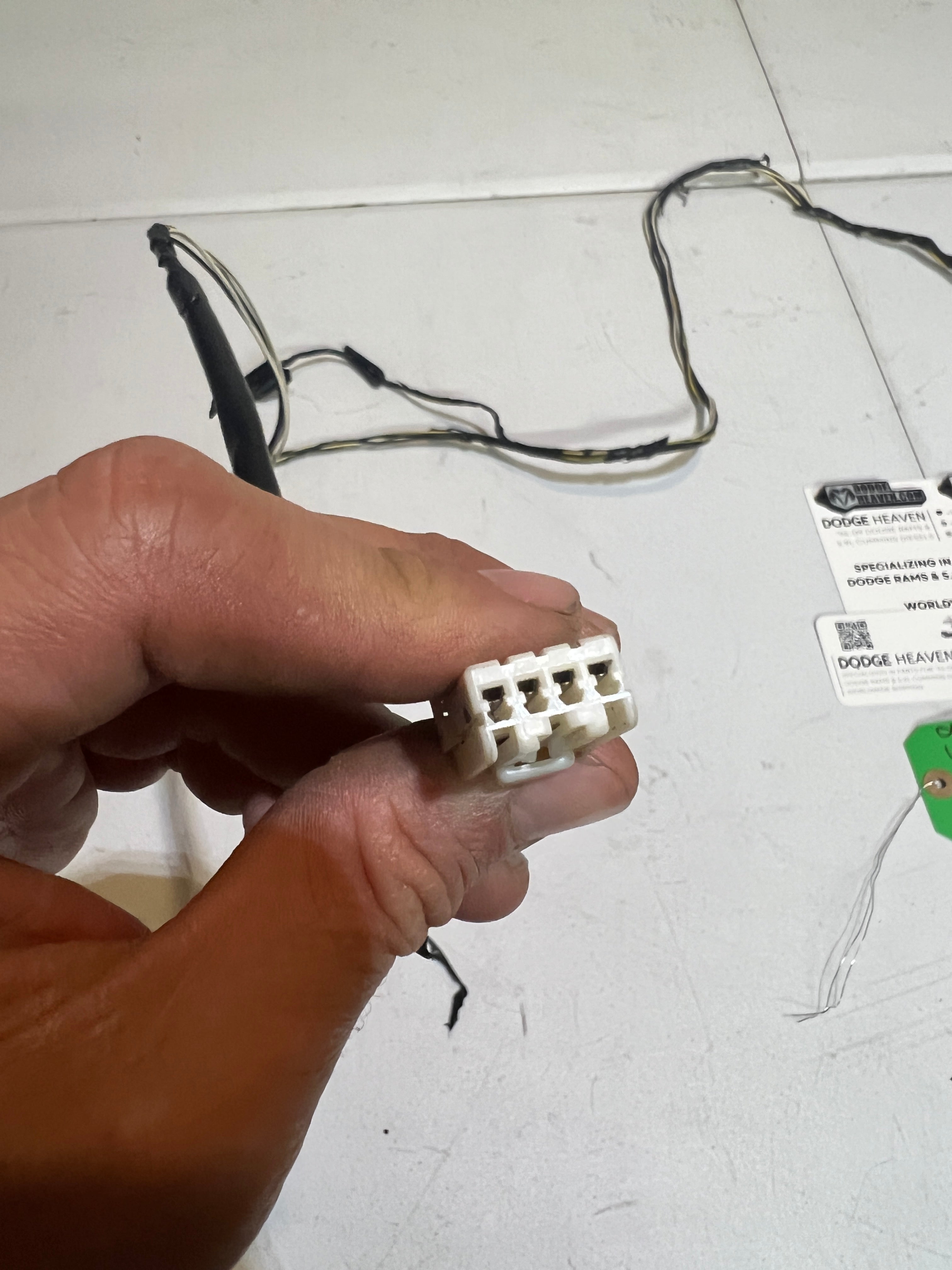 2004-2005 Dodge Ram 1500-3500 Headliner Wiring Harness