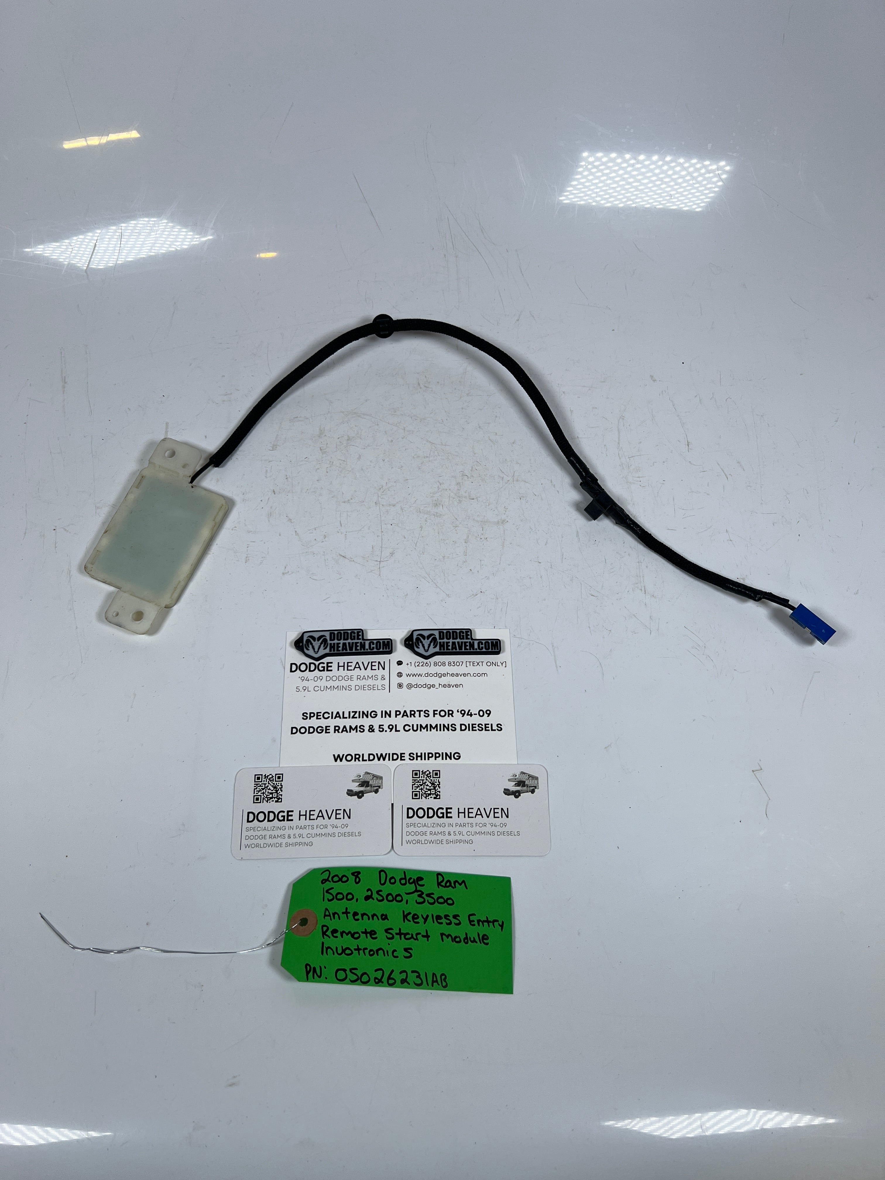 2008-2008 Dodge Ram Keyless Entry Remote Start Antenna Module