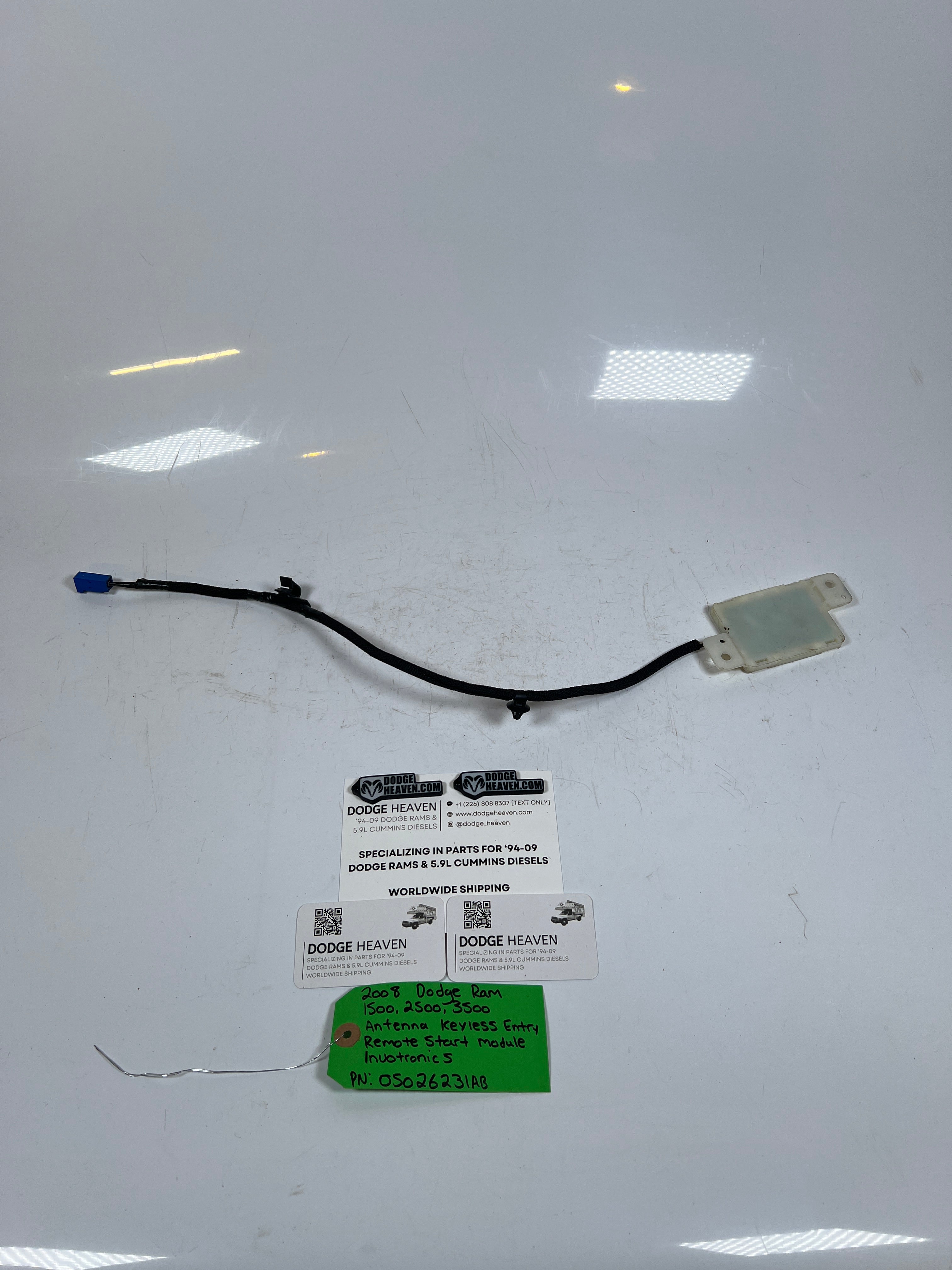 2008-2008 Dodge Ram Keyless Entry Remote Start Antenna Module