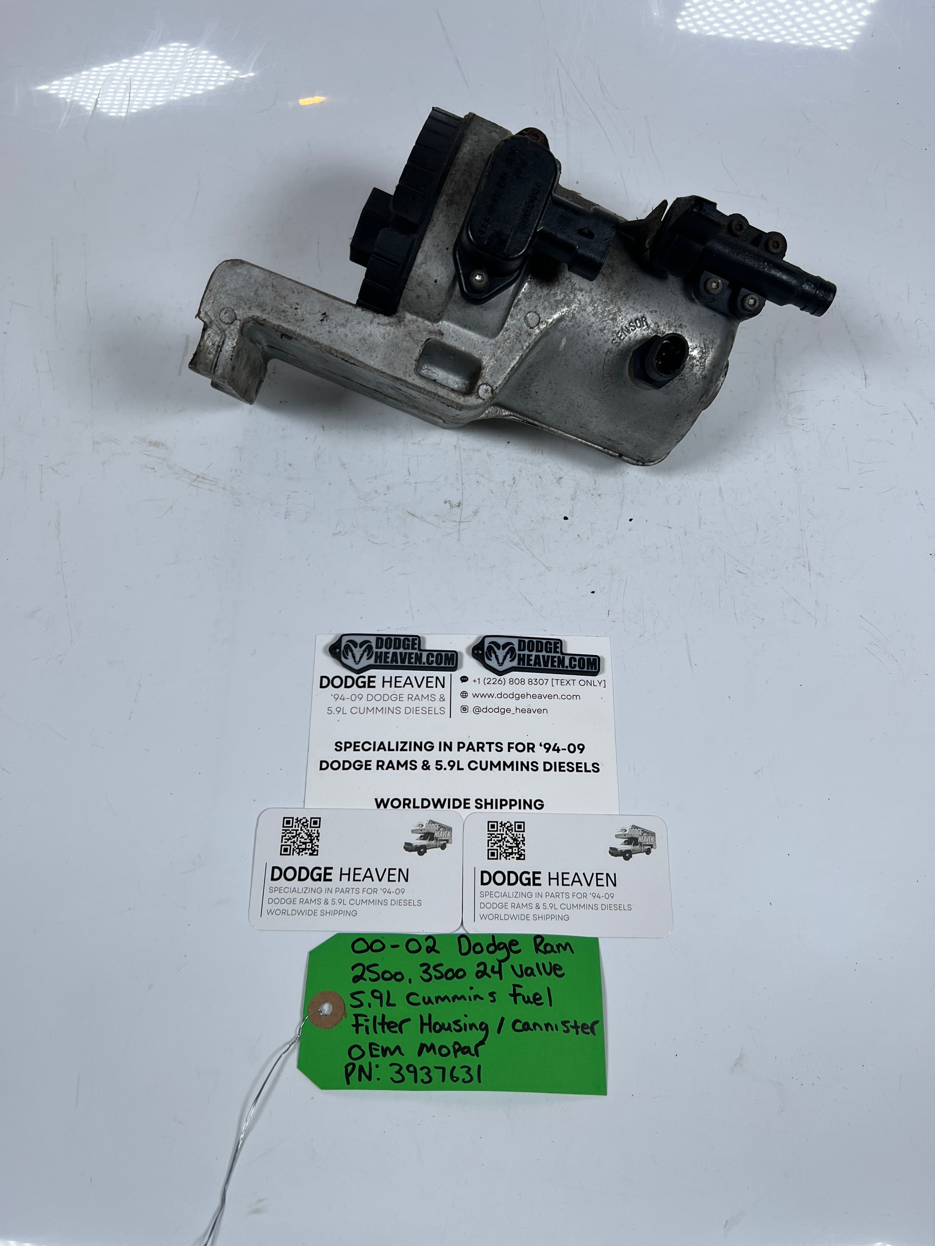 2000-2002 Dodge Ram 2500/3500 5.9L 24V Cummins Fuel Filter Housing