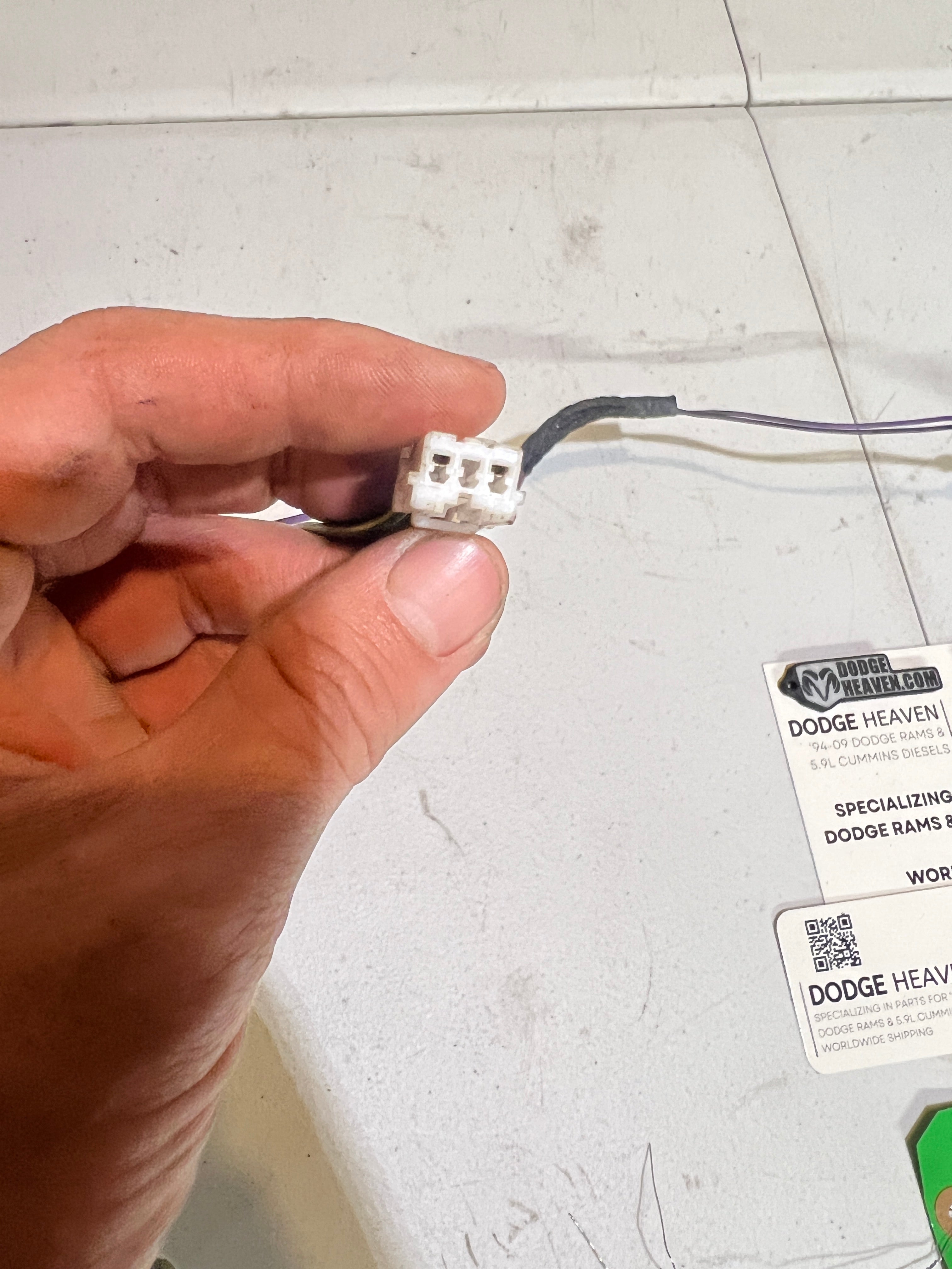 2004-2005 Dodge Ram Front RH & LH Door Wiring Harness Base