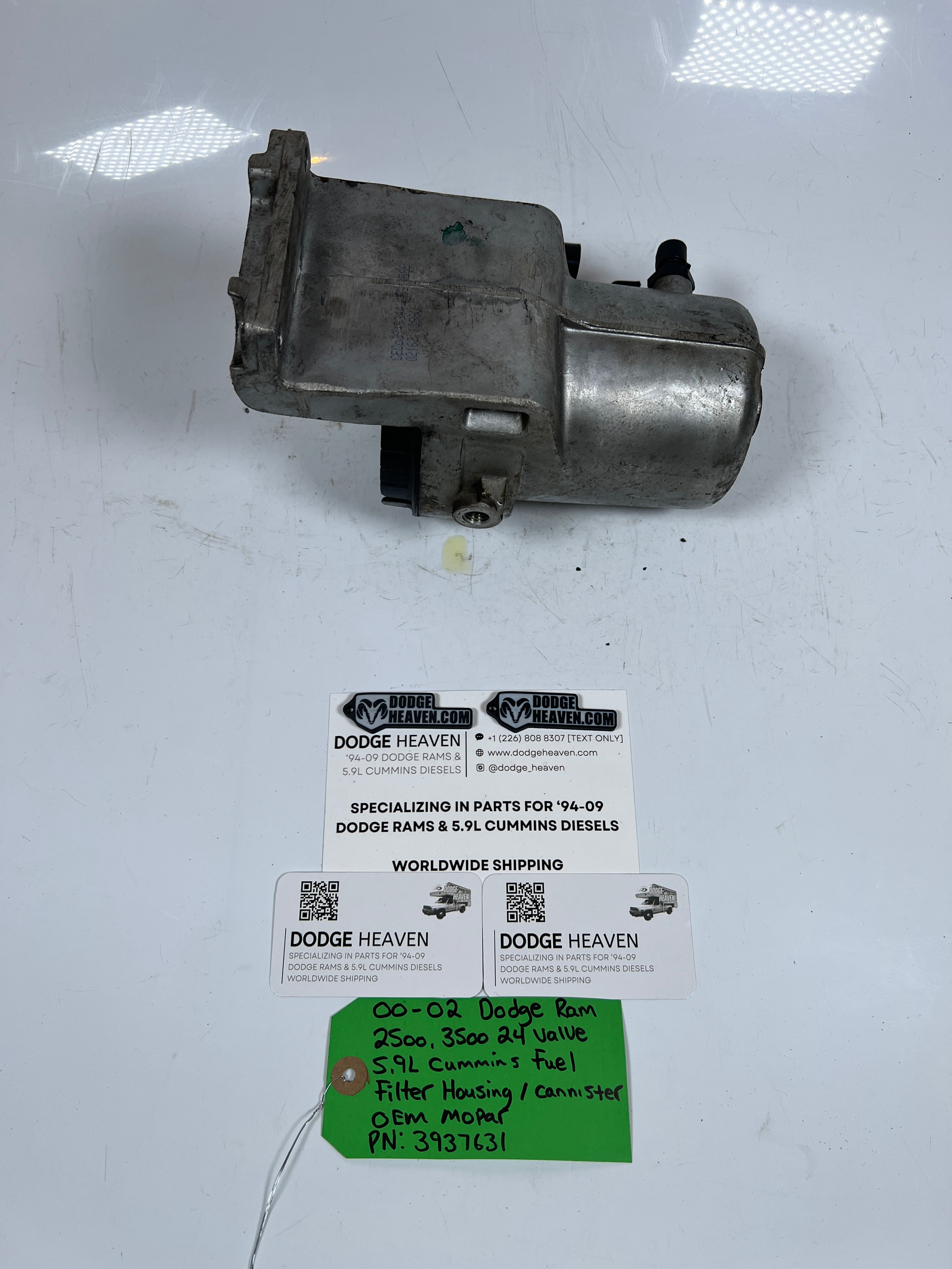 2000-2002 Dodge Ram 2500/3500 5.9L 24V Cummins Fuel Filter Housing