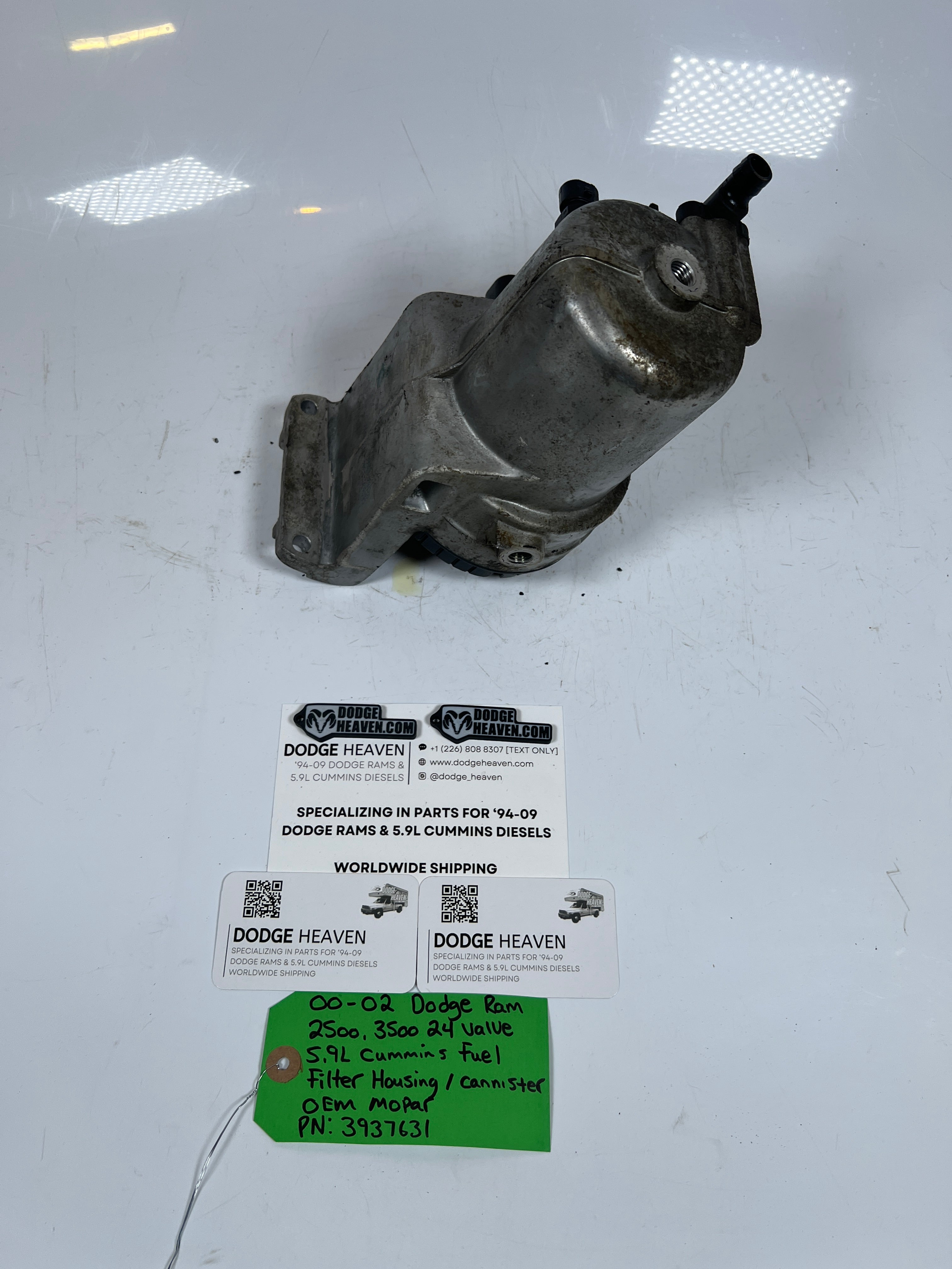 2000-2002 Dodge Ram 2500/3500 5.9L 24V Cummins Fuel Filter Housing